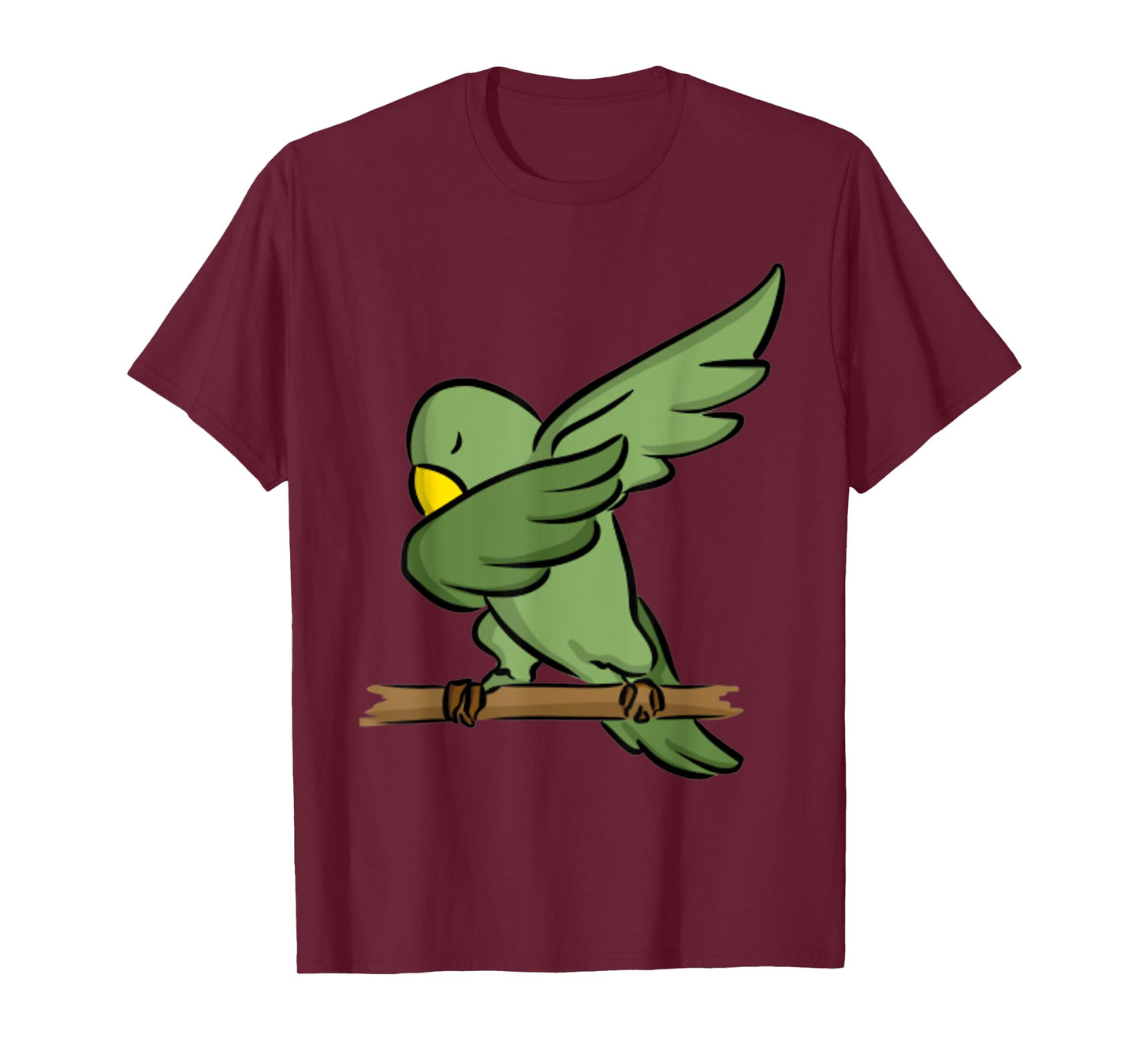 Dabbing Parakeet Bird T-Shirt