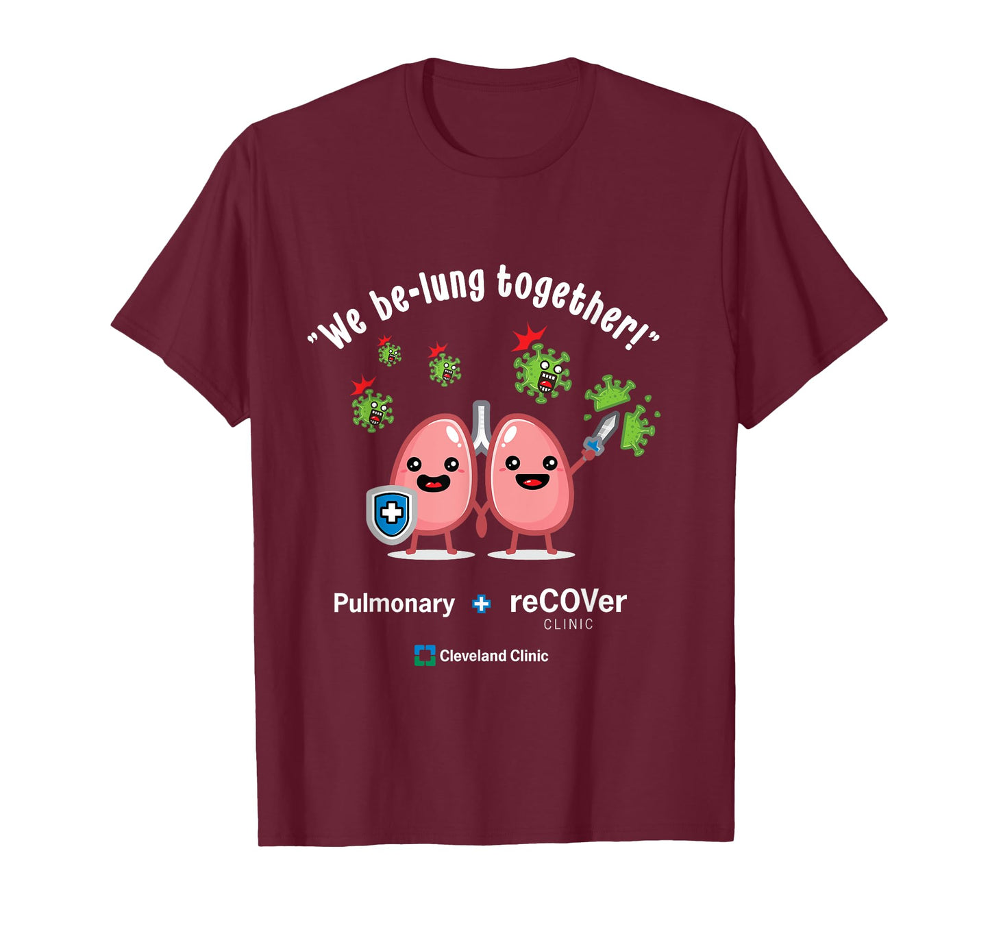 Pulmonary and Recover T-shirt Dark Colored T-Shirt