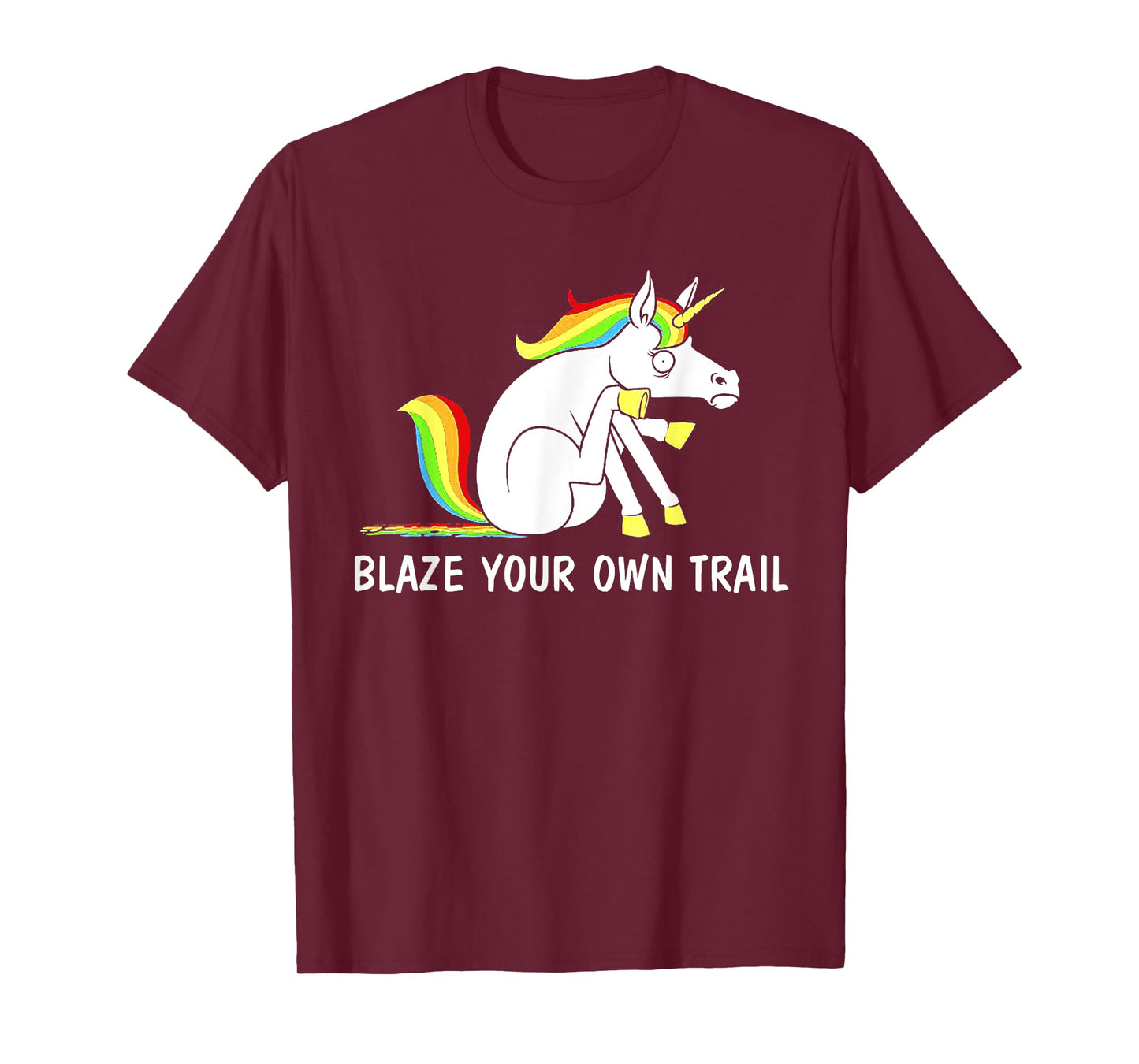 Blaze Your Own Trail Unicorn T-Shirt