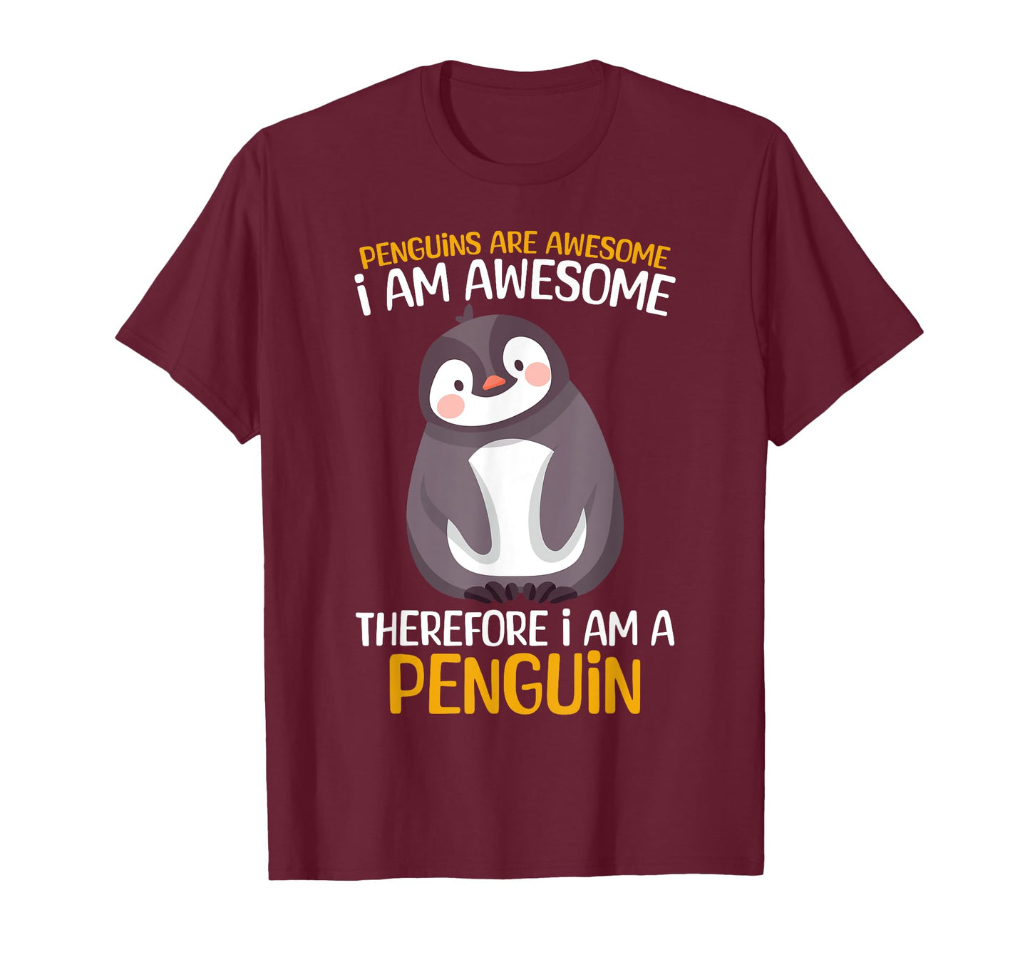 Penguins Are Awesome I Am Penguin Lover Lazy Halloween T-Shirt
