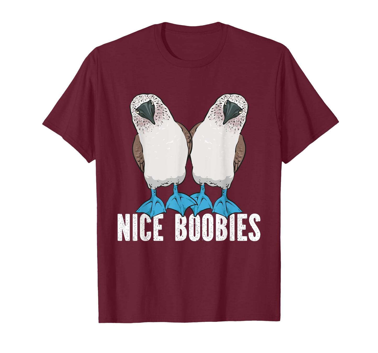Blue-footed Booby Seabird Nice Boobies T-Shirt