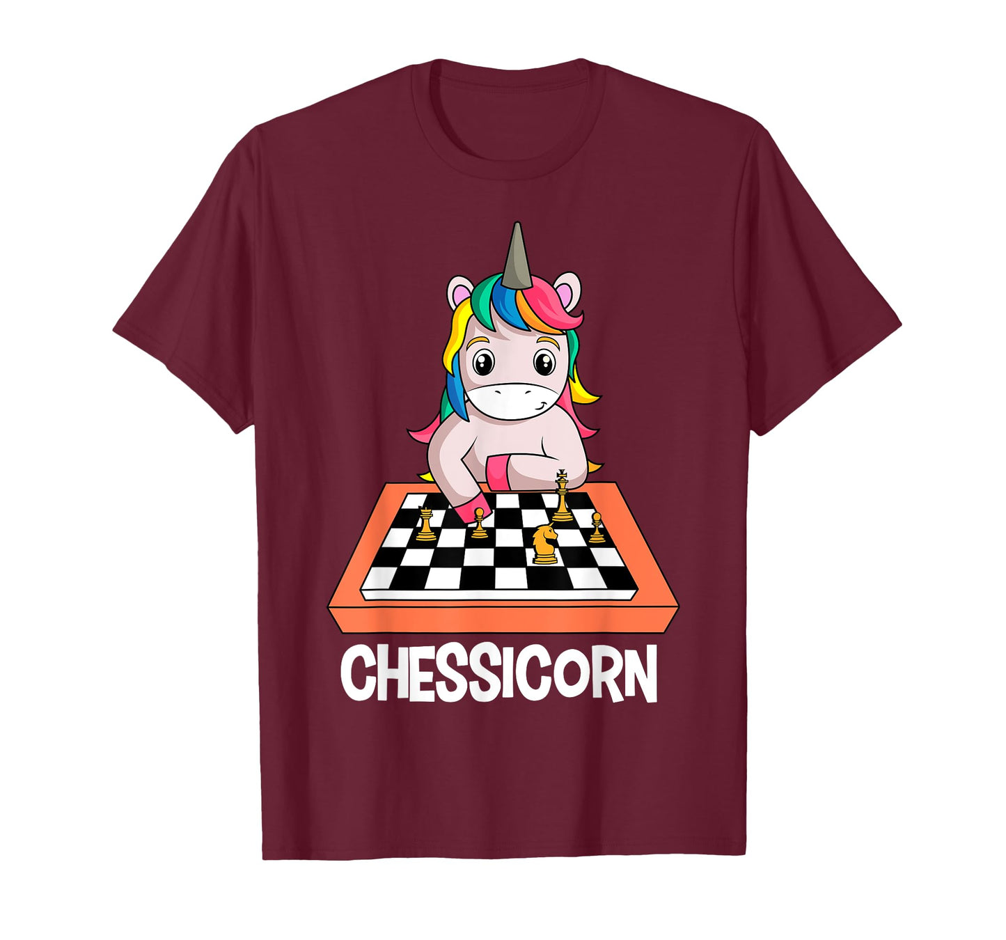 Chessicorn Chess Players Unicorn Lovers T-Shirt