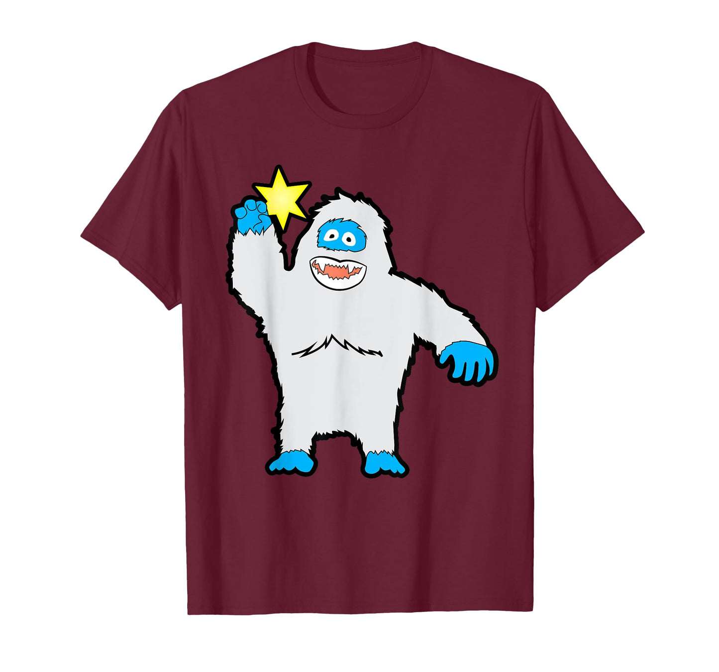 Bigfoot Abominable Snowman Sasquatch Picking a Star T-Shirt
