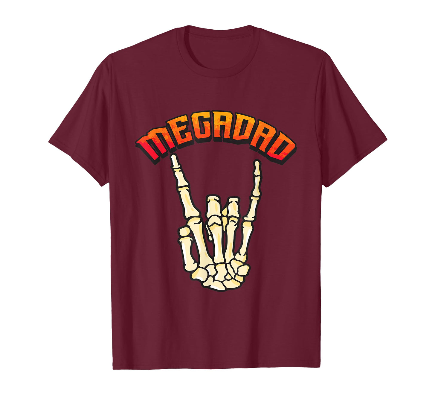Megadad Mega Dad Metal Music T-Shirt