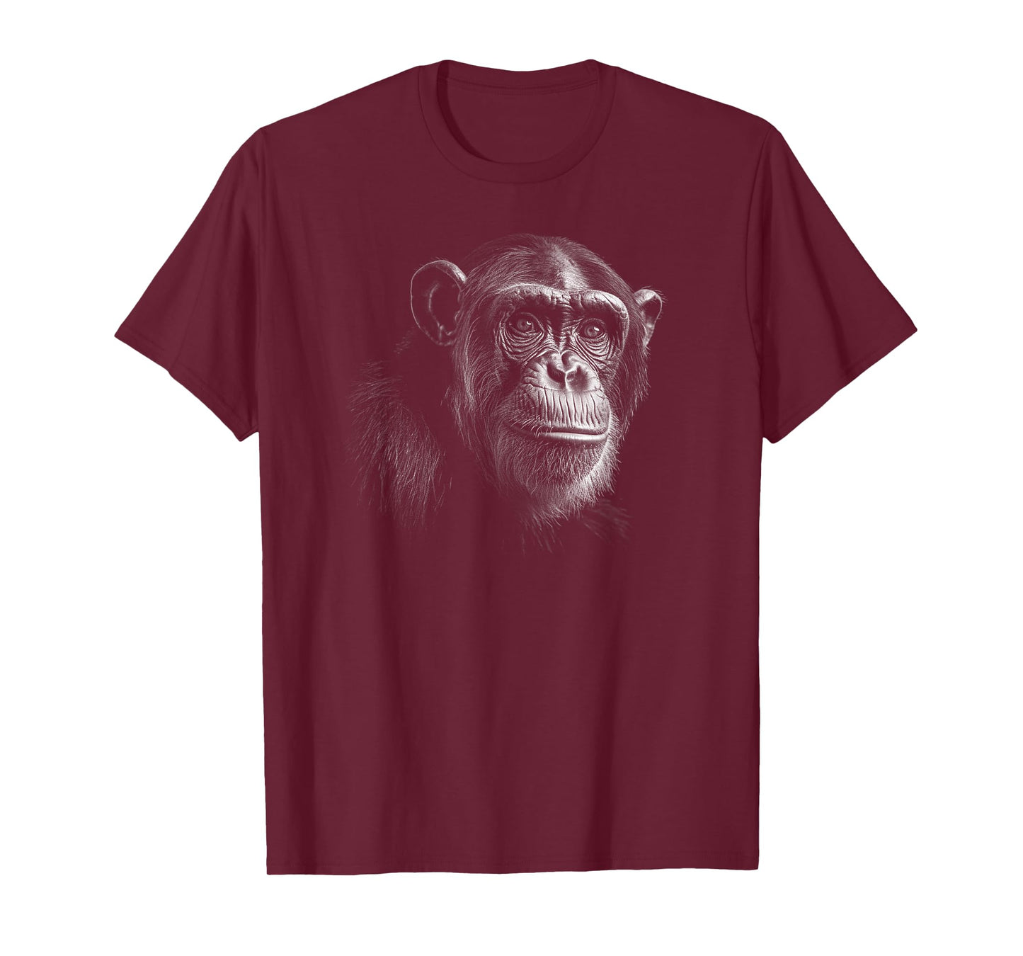 Cute Chimpanzee Monkey Primate Portrait Chimp T-Shirt