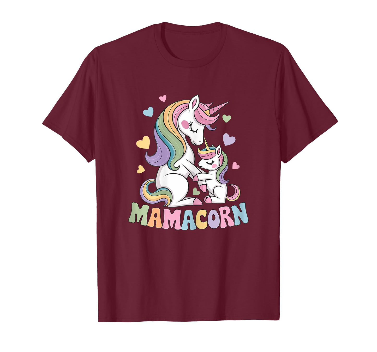 Funny Mamacorn Unicorn Mothers Day Mom Women Mother T-Shirt