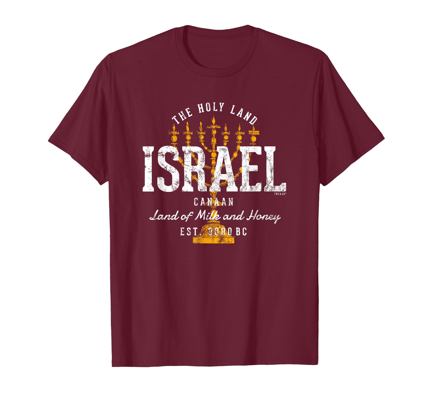 Vintage Style Retro Israel T-Shirt