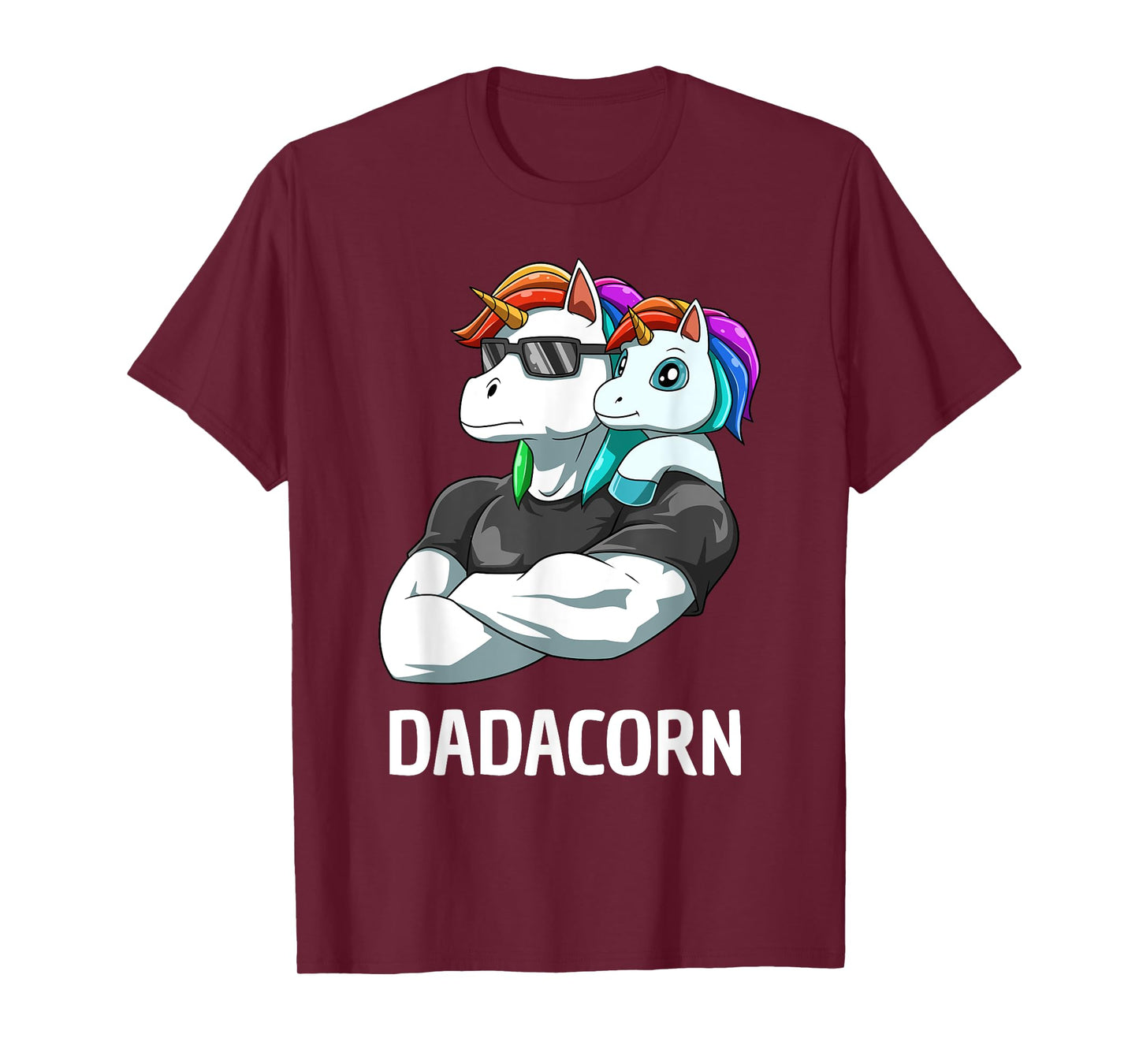 Dadacorn - Father Daughter Unicorns T-Shirt