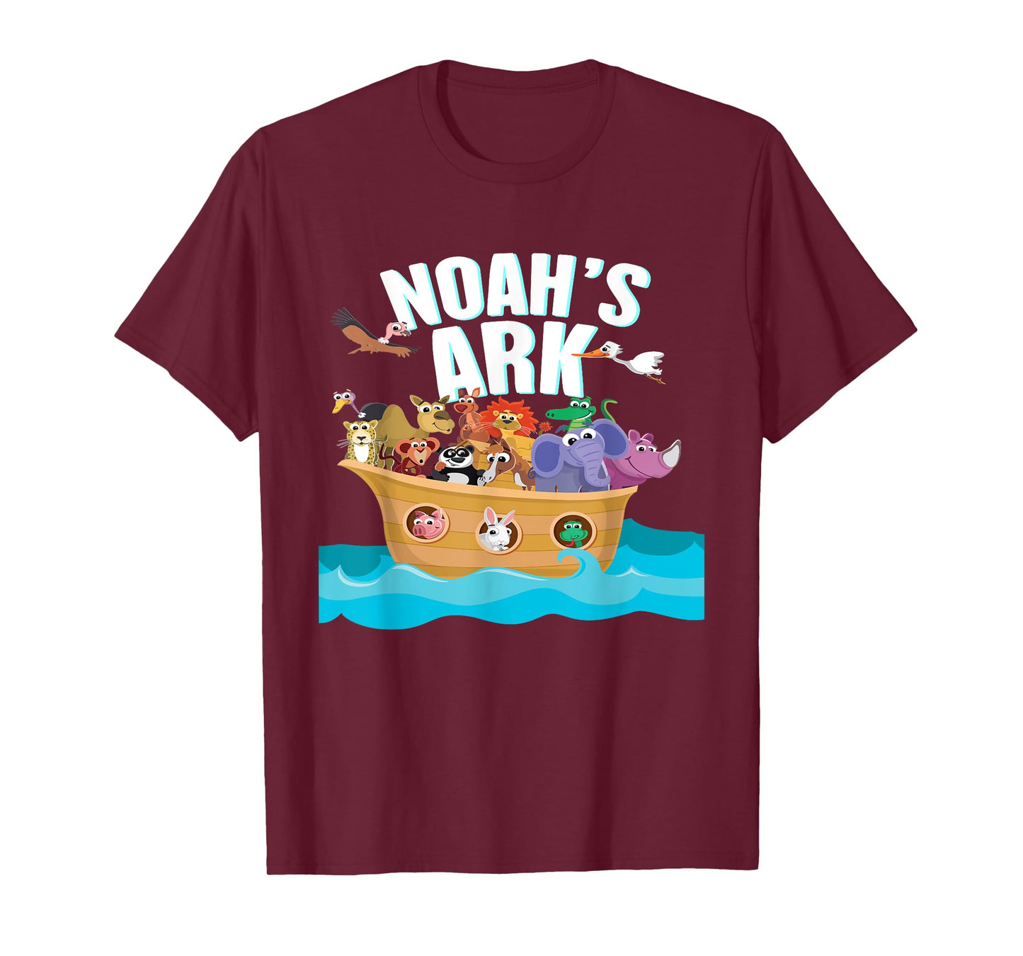 Animal History Bible, Noah's Ark, Religion Comic Gift T-Shirt