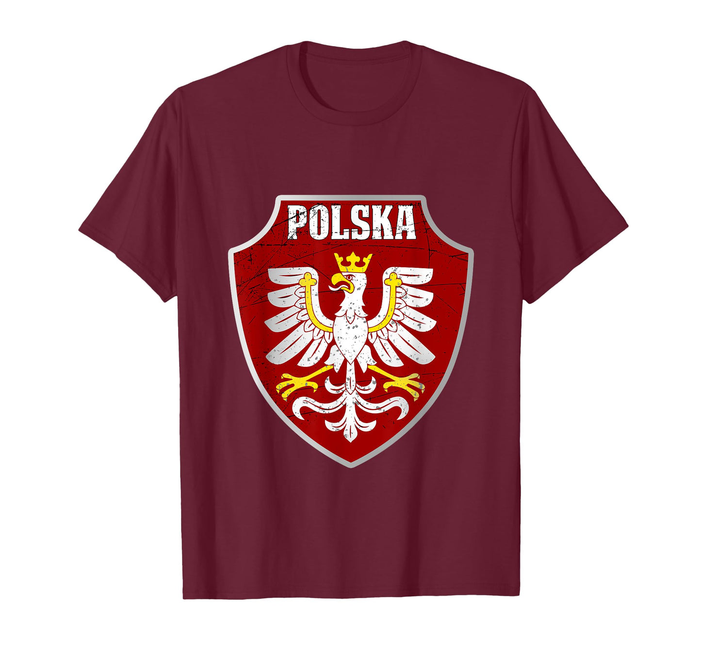 Polska Logo Vintage Retro Eagle Polish Pride Poland T-Shirt