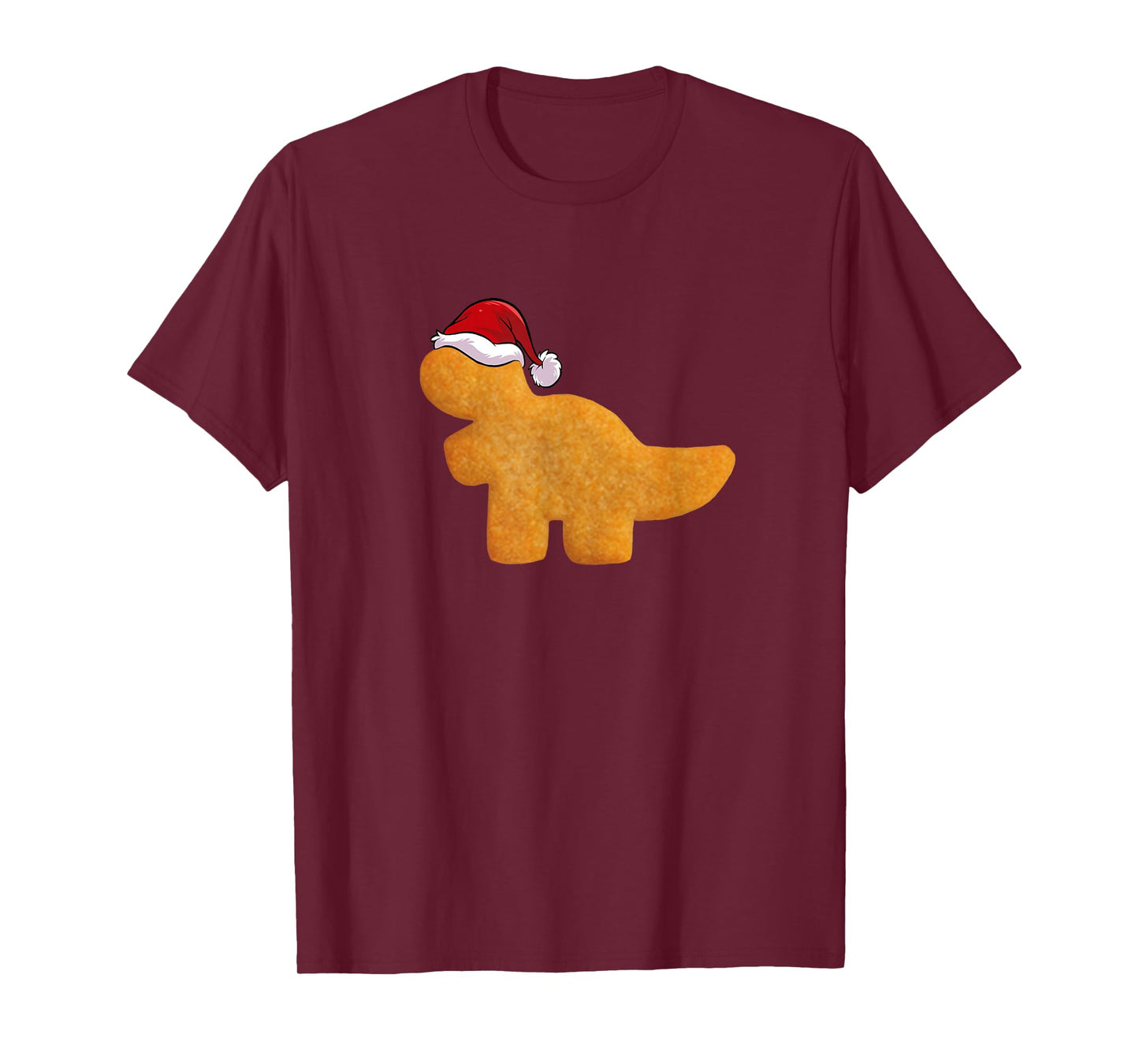 Dino T-Rex Chicken Nugget | Funny Tyrannosaurus Christmas T-Shirt