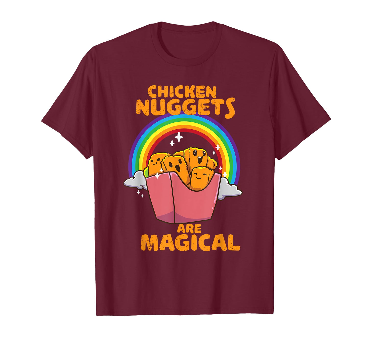 Nug Life Chicken Nugget Nug Lover Eating Nuggets Fun Design T-Shirt