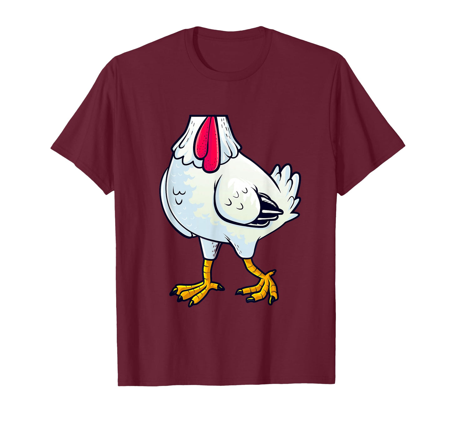 Chicken Costume Body Funny Farm Animal Farming Halloween T-Shirt