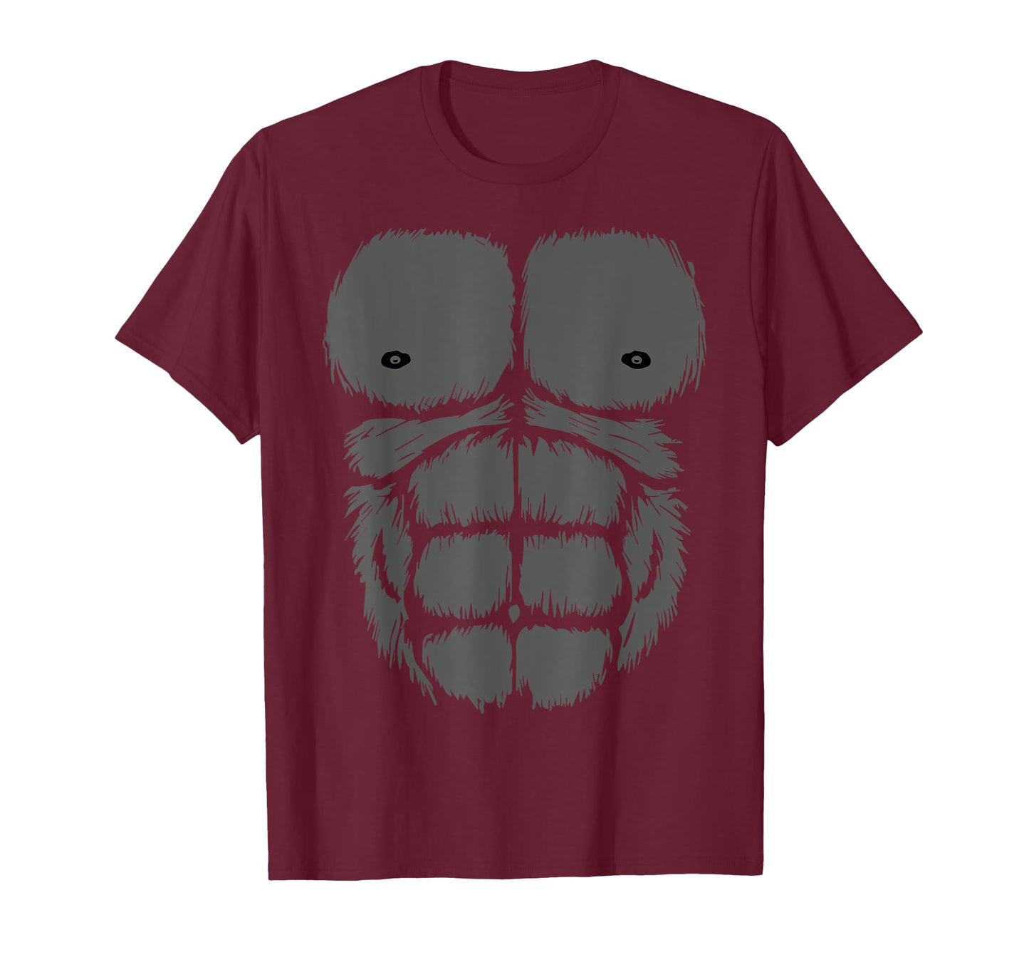 Gorilla Chest Belly TShirt Monkey Ape Muscle Kids Adult Fanc T-Shirt