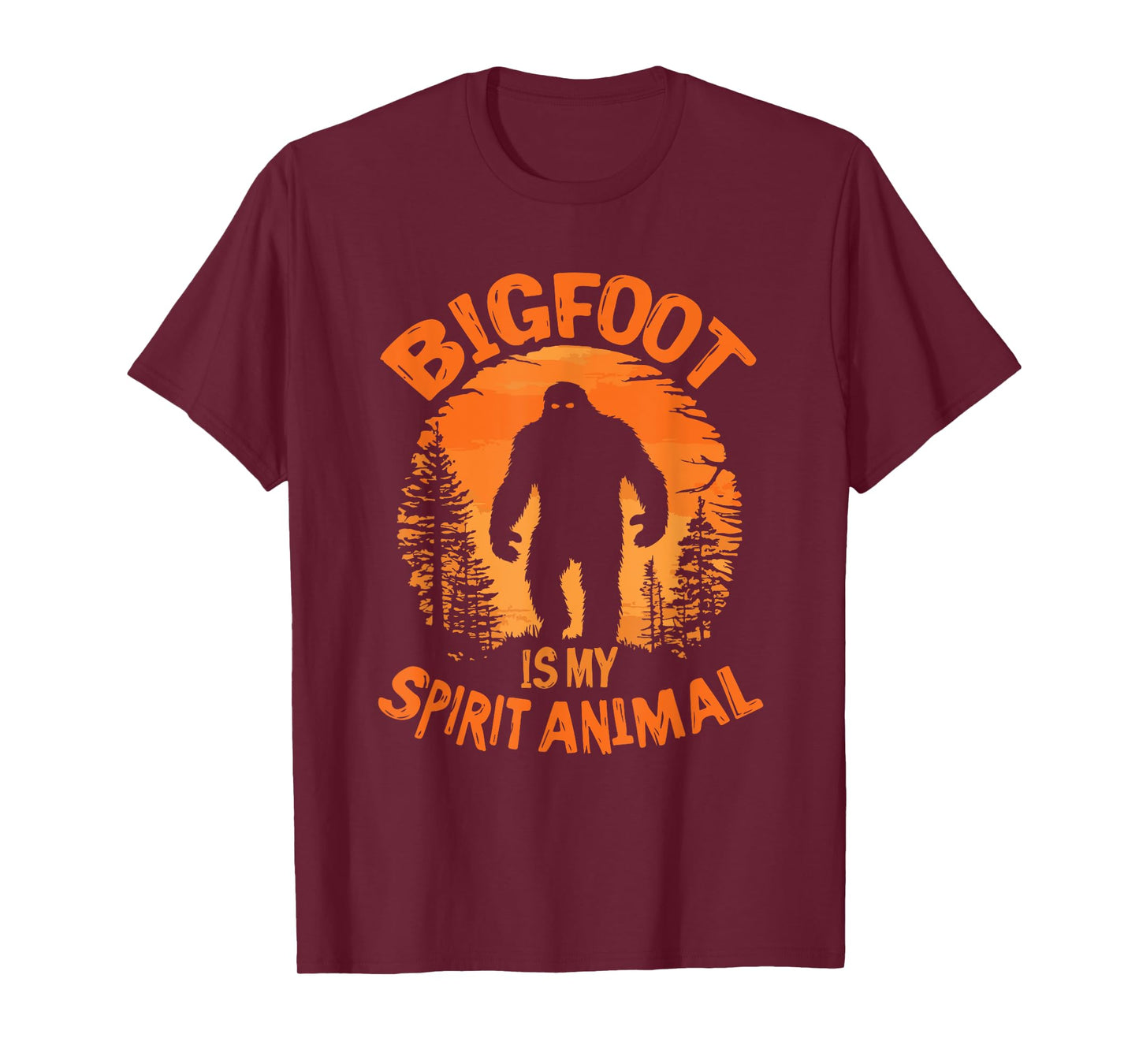 Vintage Bigfoot Sasquatch is my spirit animal T-Shirt