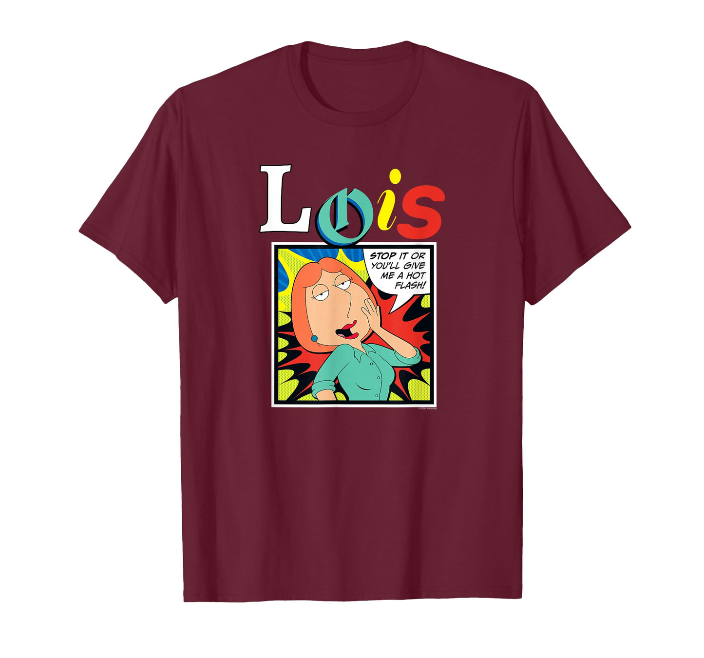 Family Guy Give Me Hot Flash Lois Griffin Funny Cartoon T-Shirt