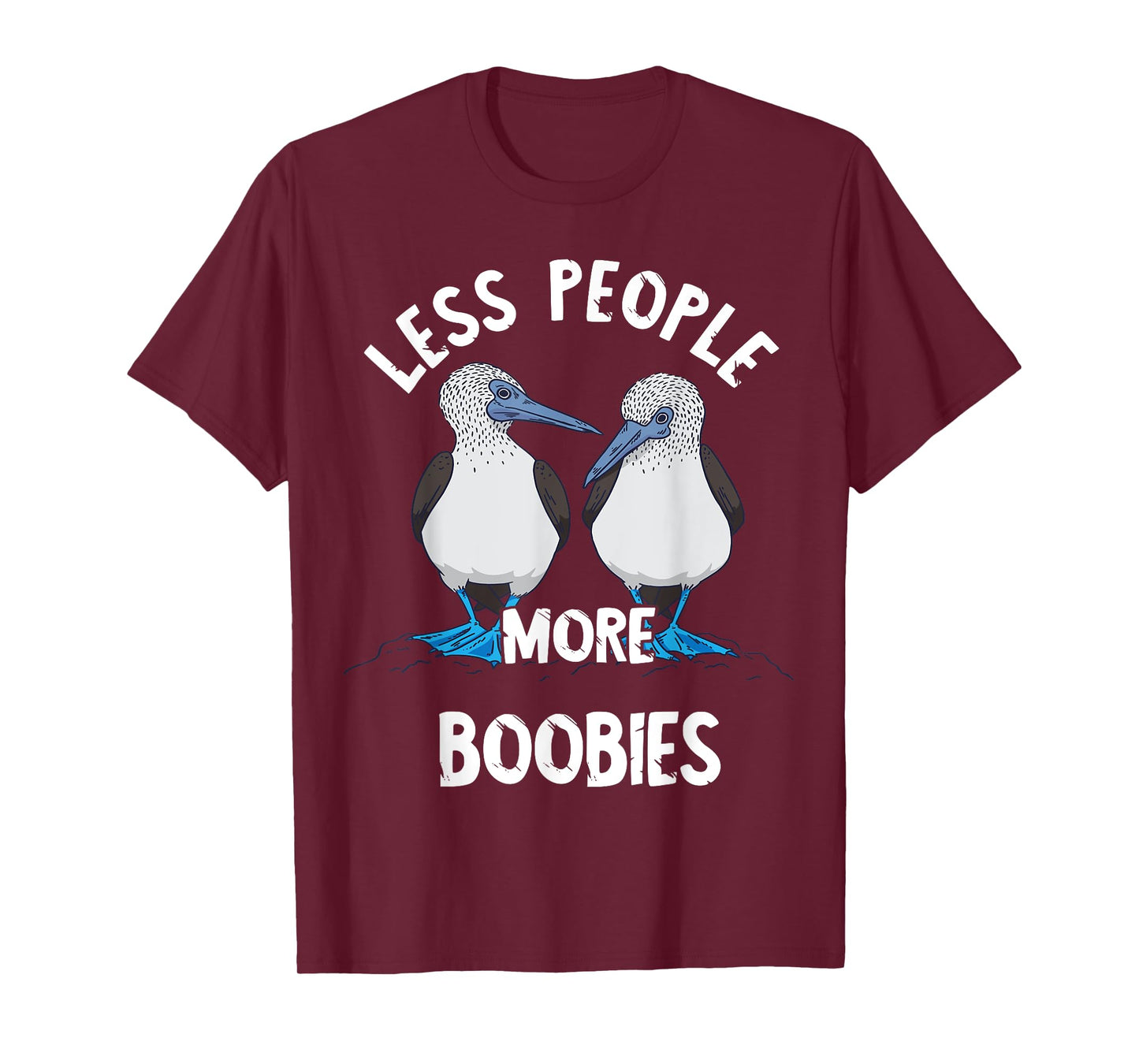 Blue-footed boobies blue-footed bird boobies sea bird lovers T-Shirt