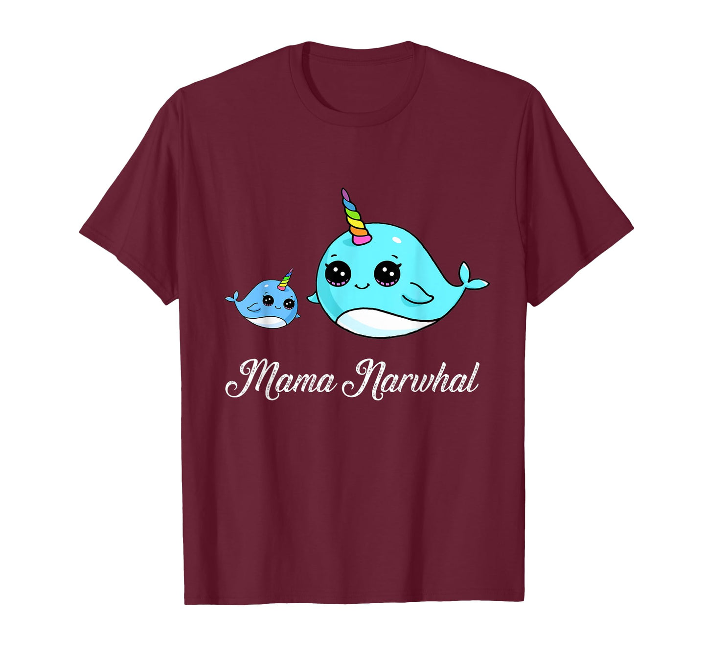 Mama Narwhal Cute Narwhal Shirt Mothers Day Gift T-Shirt