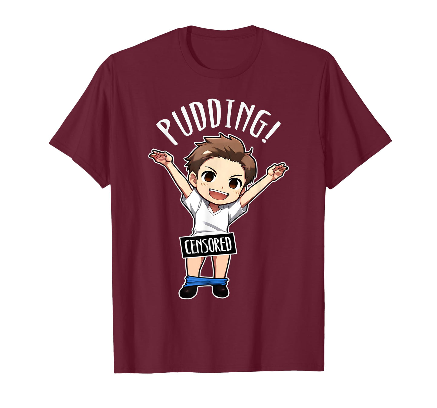 Chibi Pudding Scene Funny SPN T-Shirt