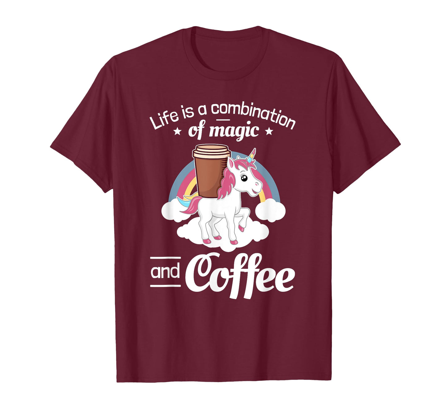 Coffee Unicorn Magic T-Shirt