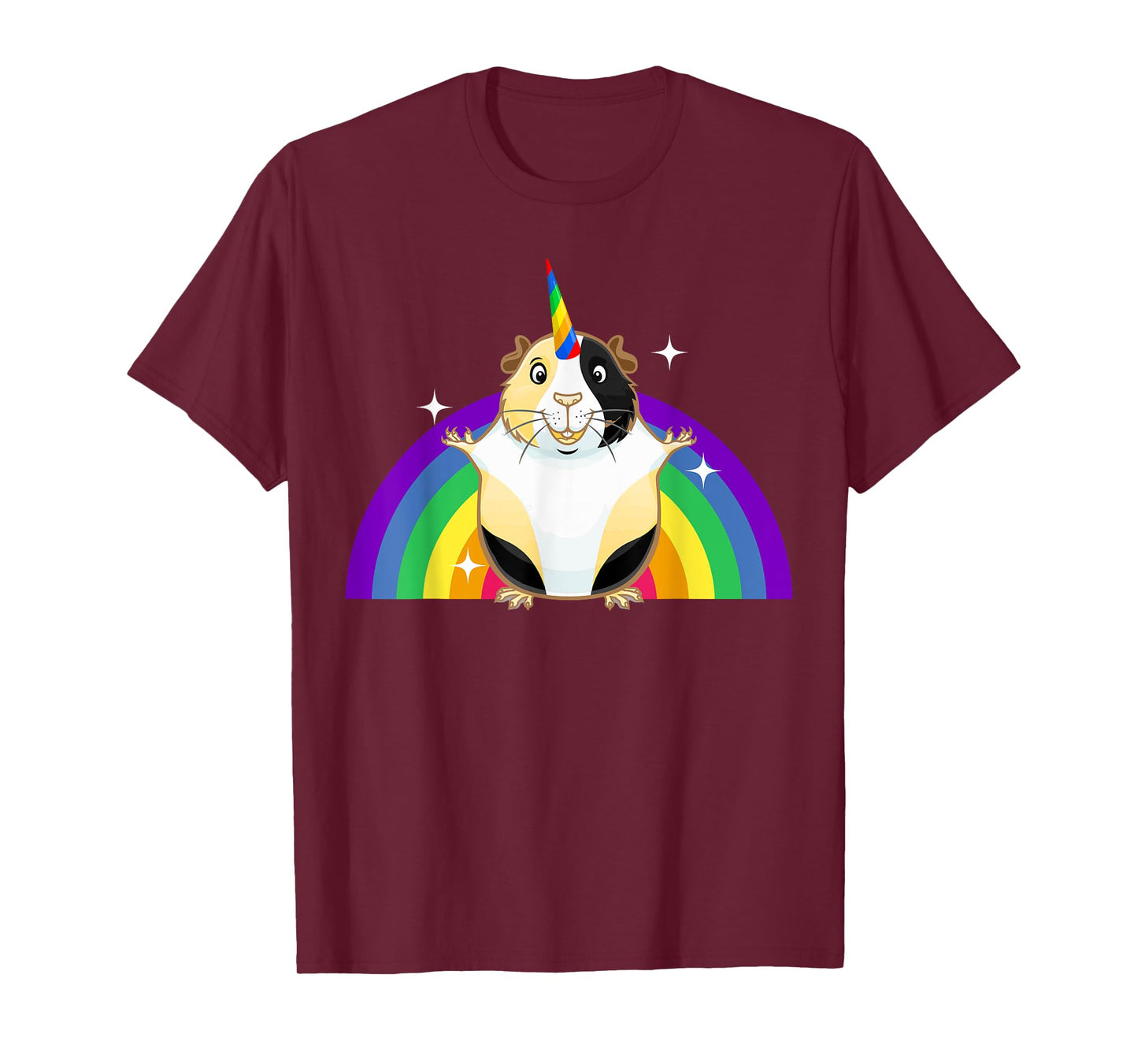 Guinea Pig Unicorn Rainbow T-Shirt T-Shirt