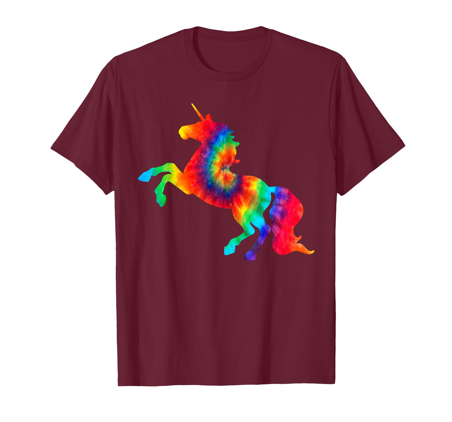 Cool Unicorn Tie Dye T-Shirt Gift For Funny Boys And Girls T-Shirt