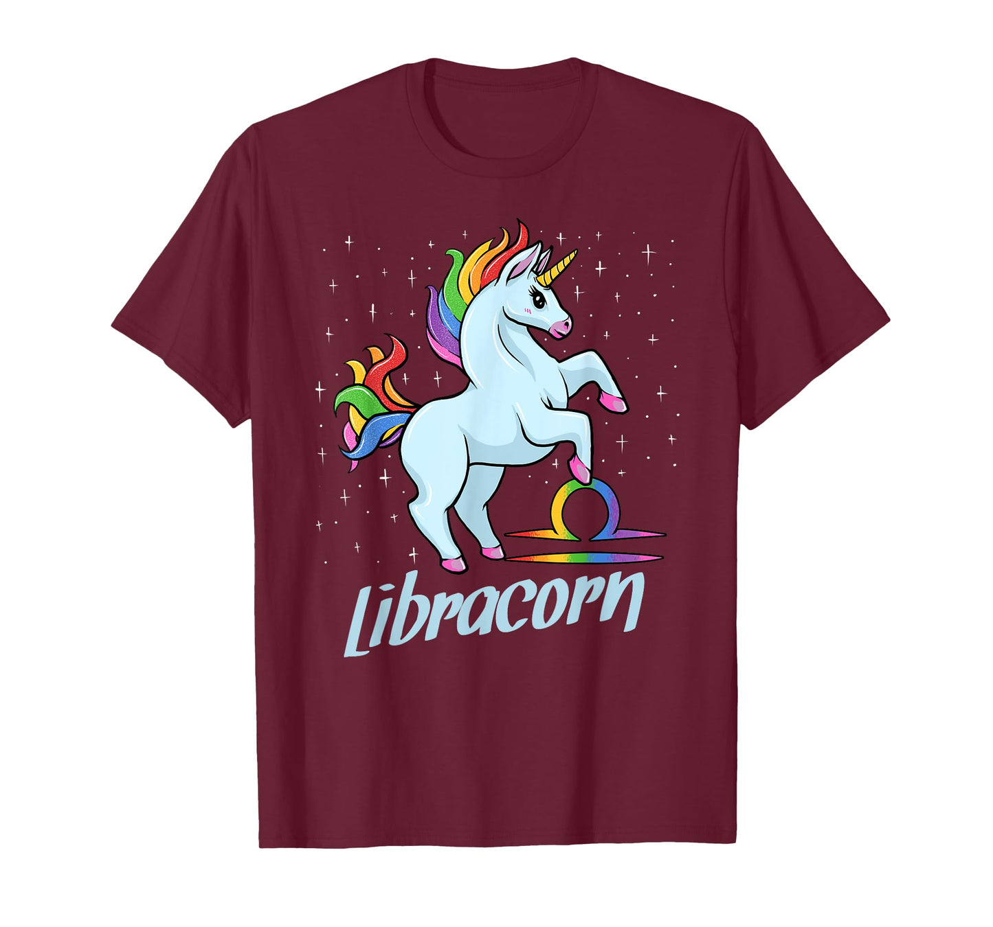 Libracorn The Libra Unicorn Zodiac Sign T-Shirt