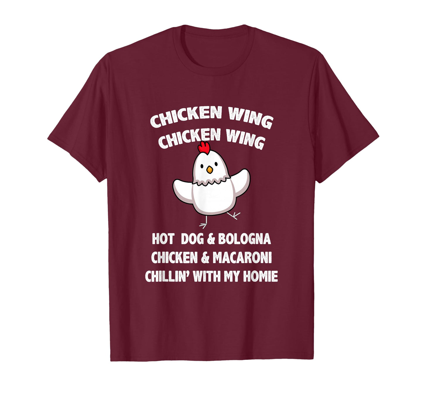 Kids Chicken Wing Chicken Wing Hot Dog and Bologna Toddlers T-Shirt