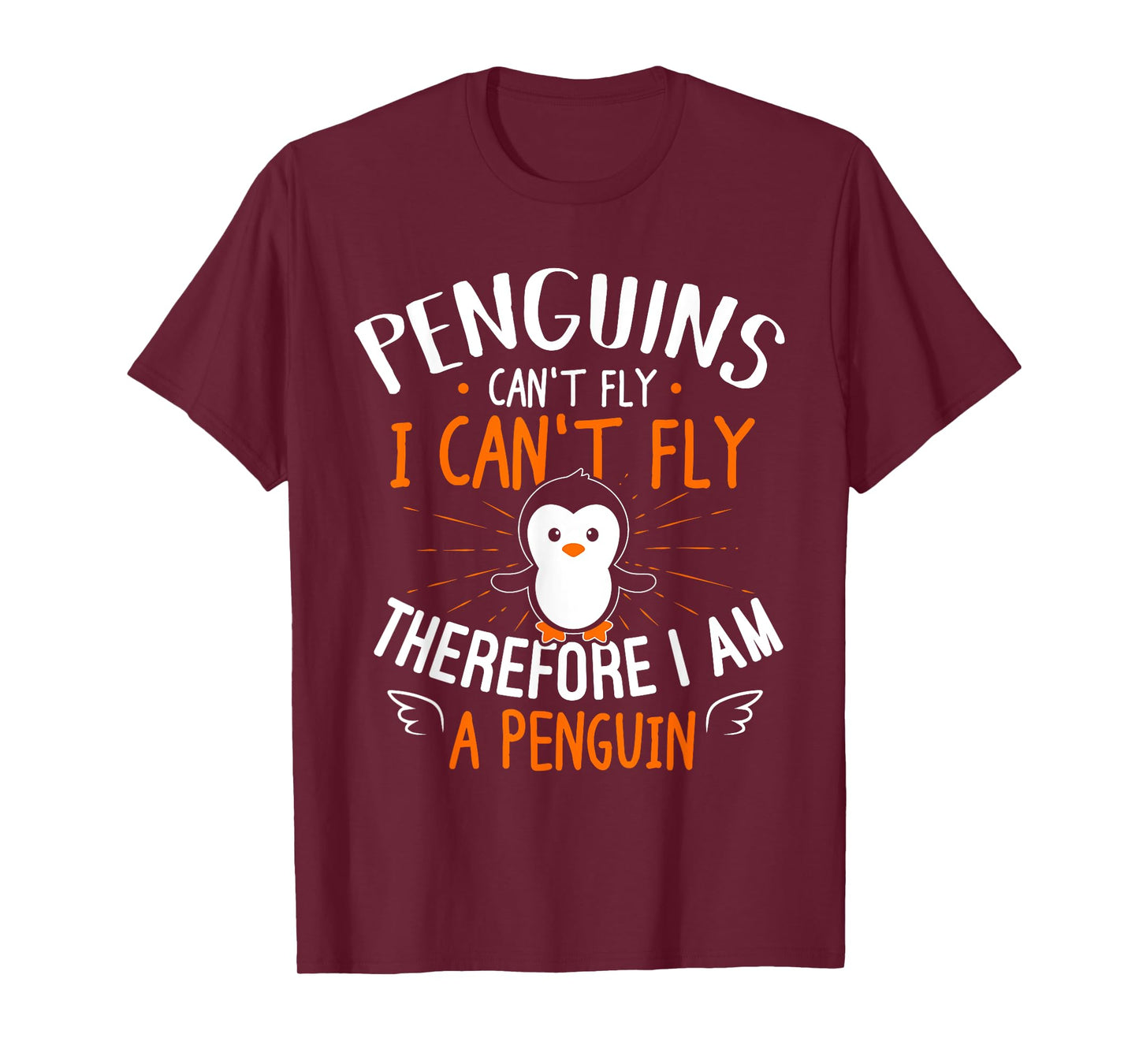 Penguins Can't Fly Shirt - Cute Penguin Lover Gift T-Shirt