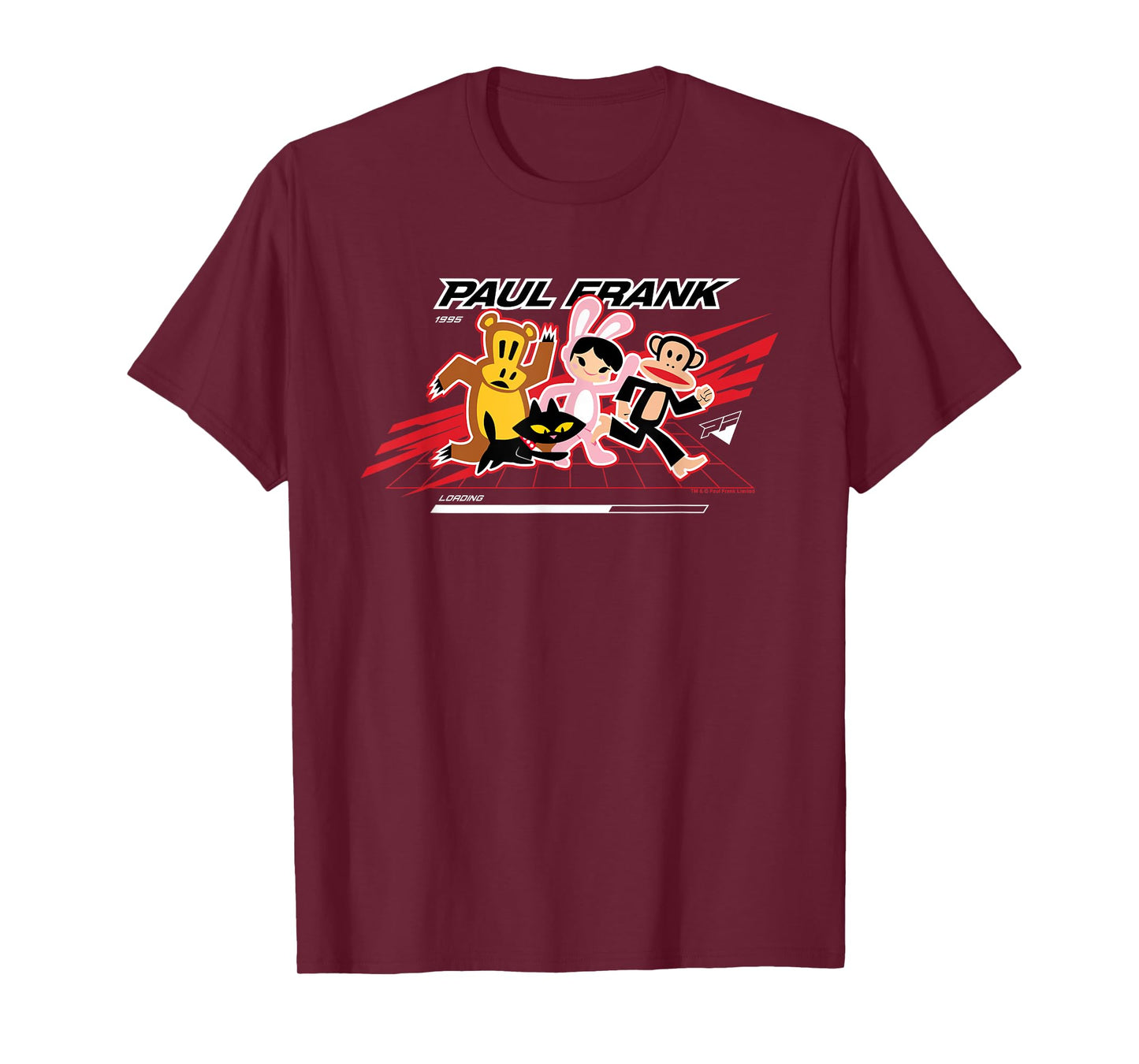 Paul Frank Gaming Julius The Monkey & Co Loading Screen T-Shirt