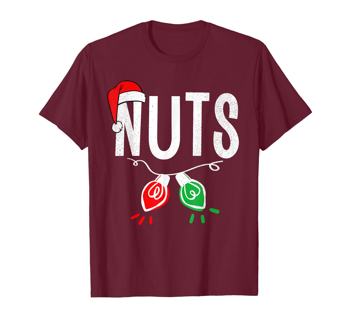 Chest Nuts Matching Chestnuts Funny Christmas Couples Nuts T-Shirt