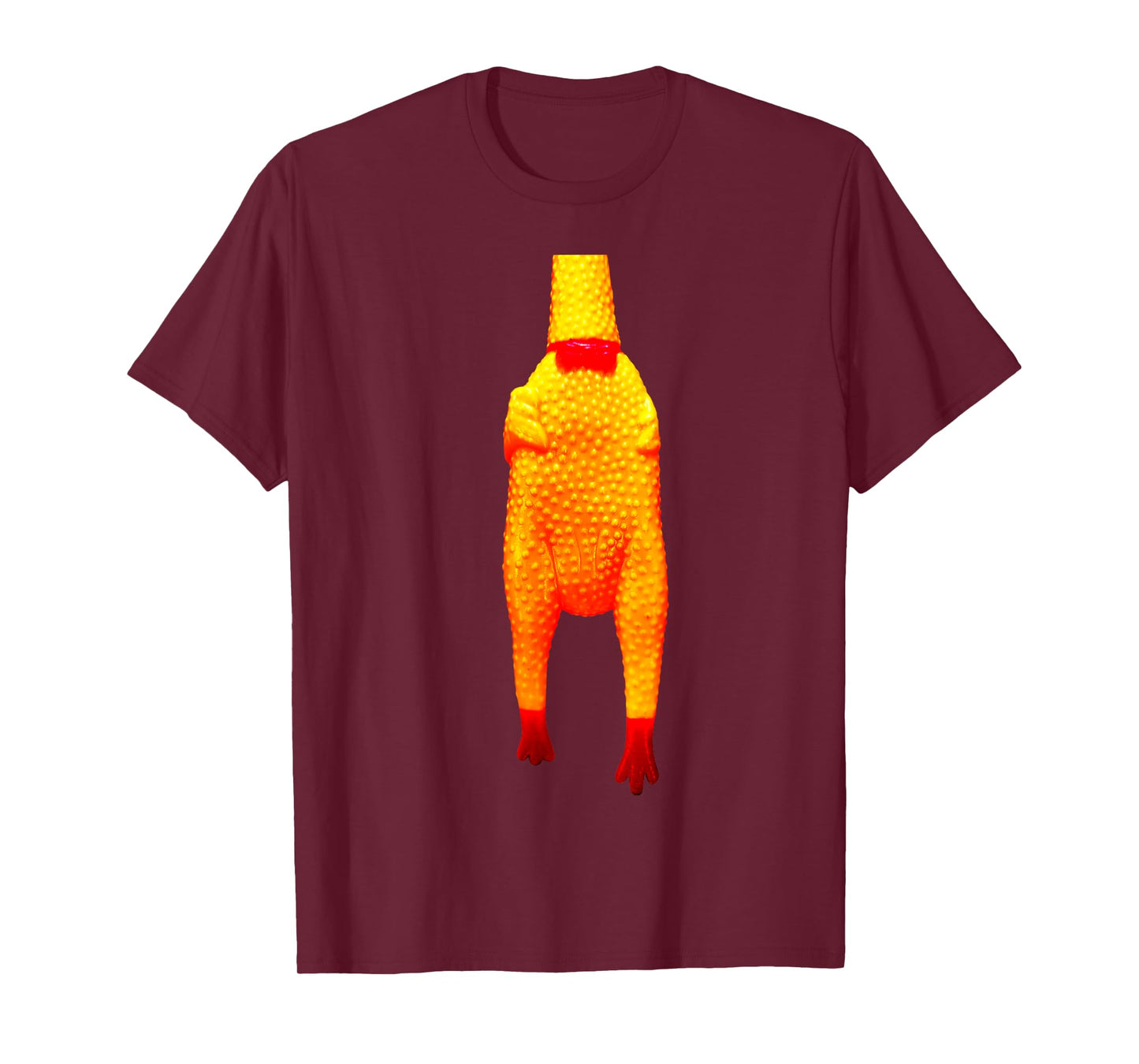 Rubber Chicken Costume For Kids Women Adult Spirit Animal T-Shirt