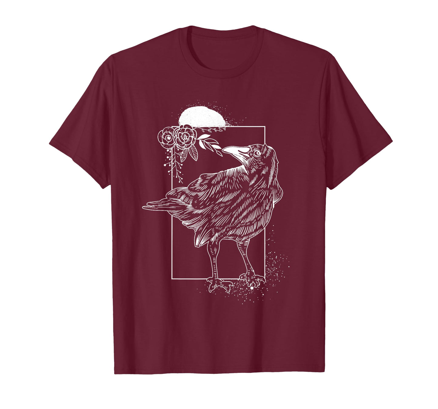 Raven Halloween Night Gift Idea Birds Crow T-Shirt