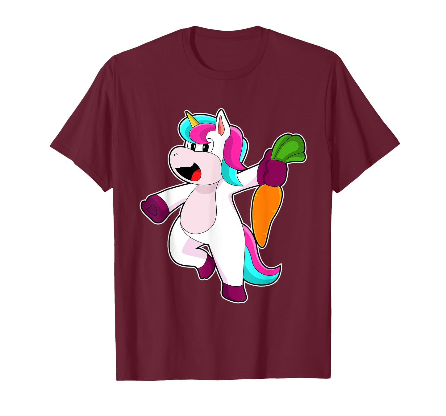 Unicorn Carrot Vegetables T-Shirt