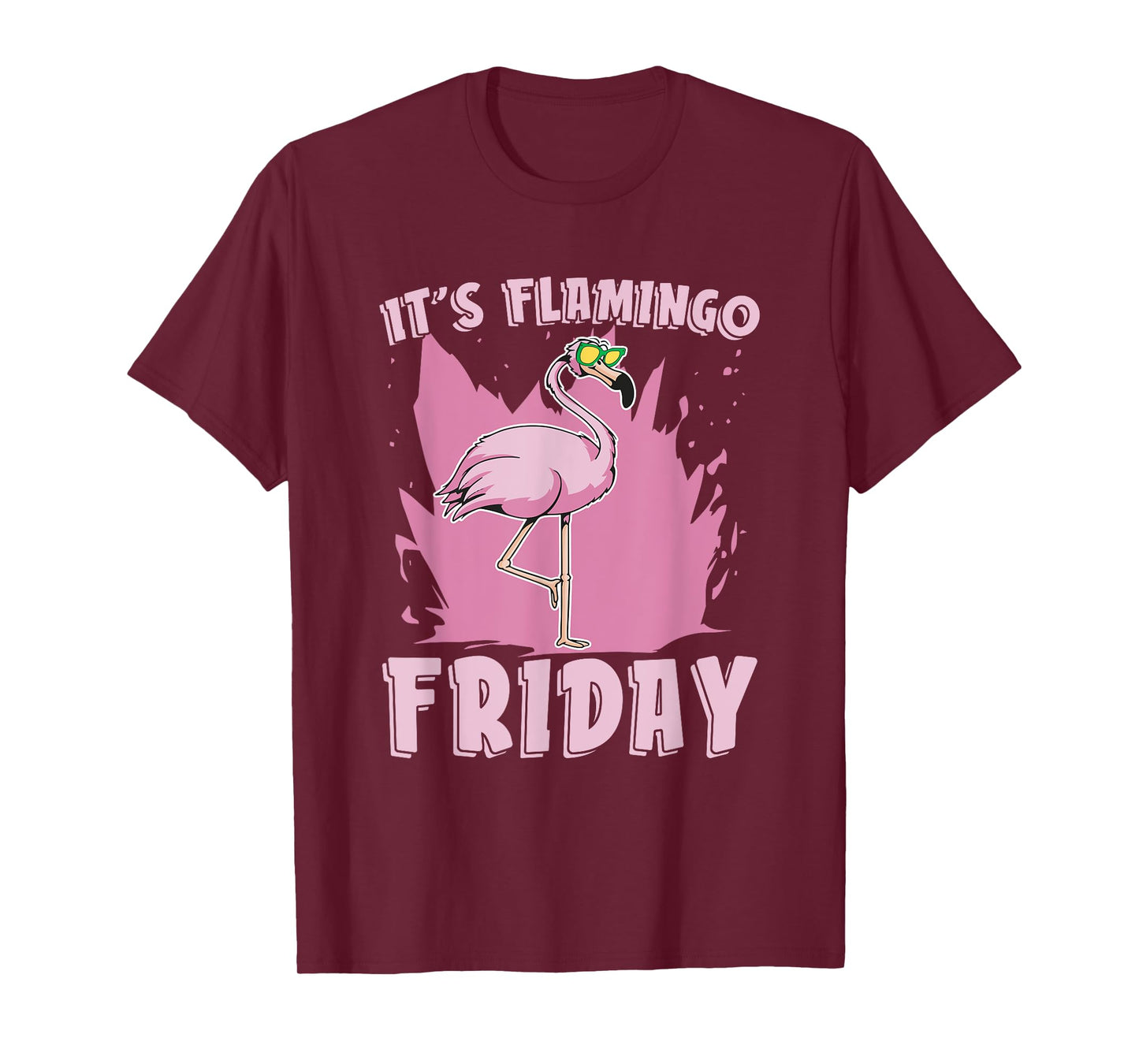 It's Flamingo Friday Flamingo Lover Bird Lover Bird Watcher T-Shirt
