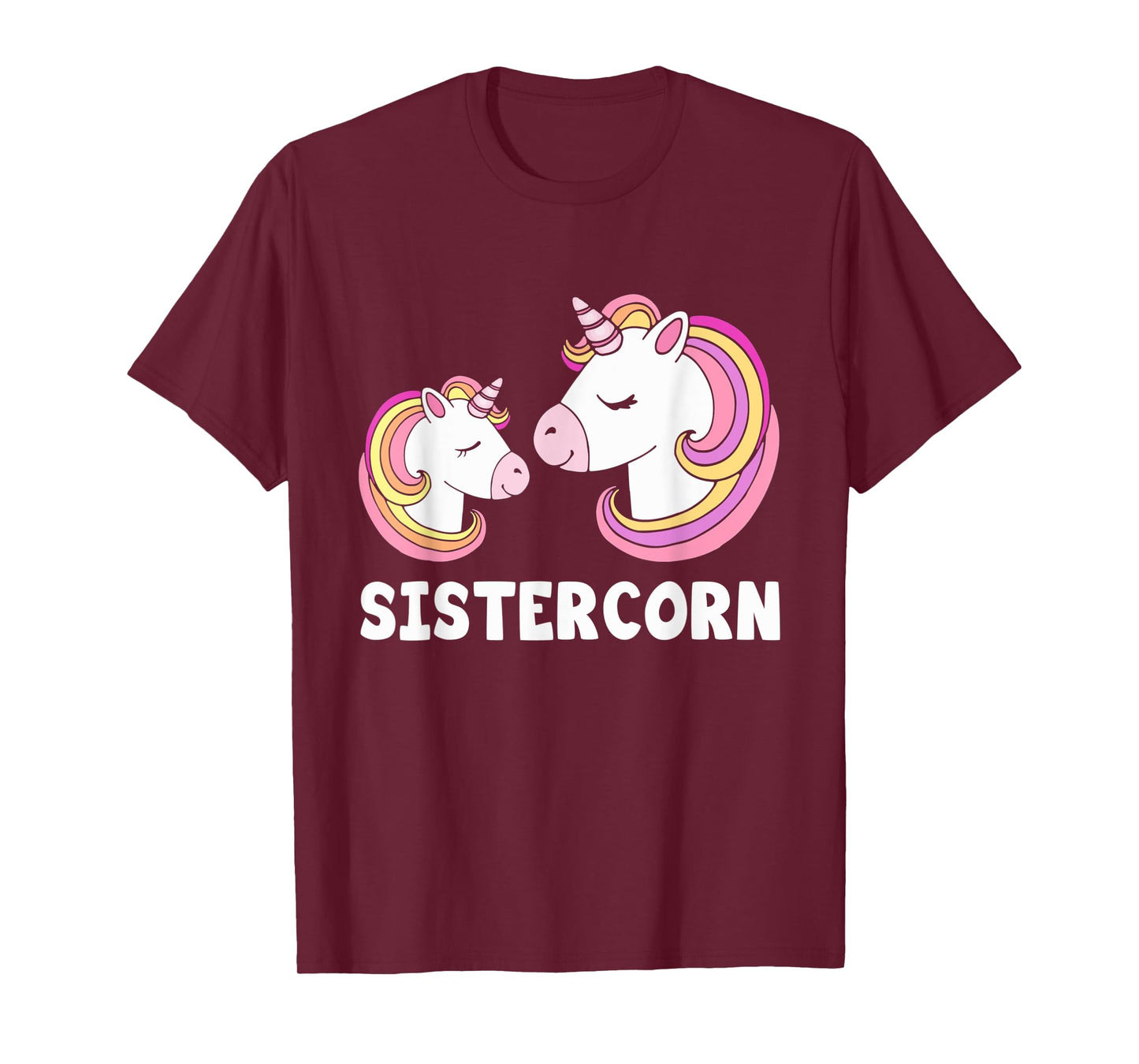 Sistercorn Unicorn Sister And Baby Mothers Day For Girl T-Shirt