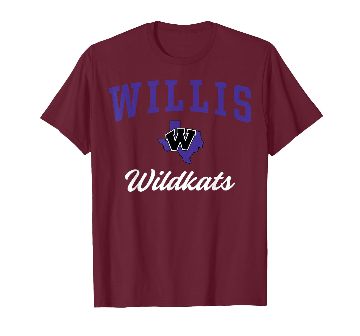 Willis High School Wildkats T-Shirt C3 T-Shirt