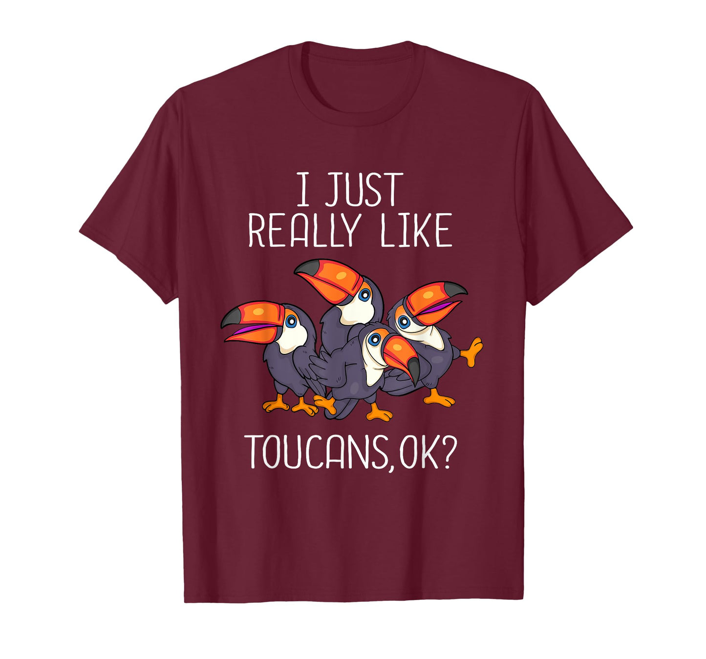 Toucan Lover Kids Bird Watching Women Toucan T-Shirt