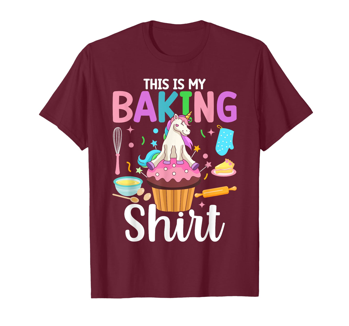 This Is My Baking Shirt Baking Girl Baker T-Shirt