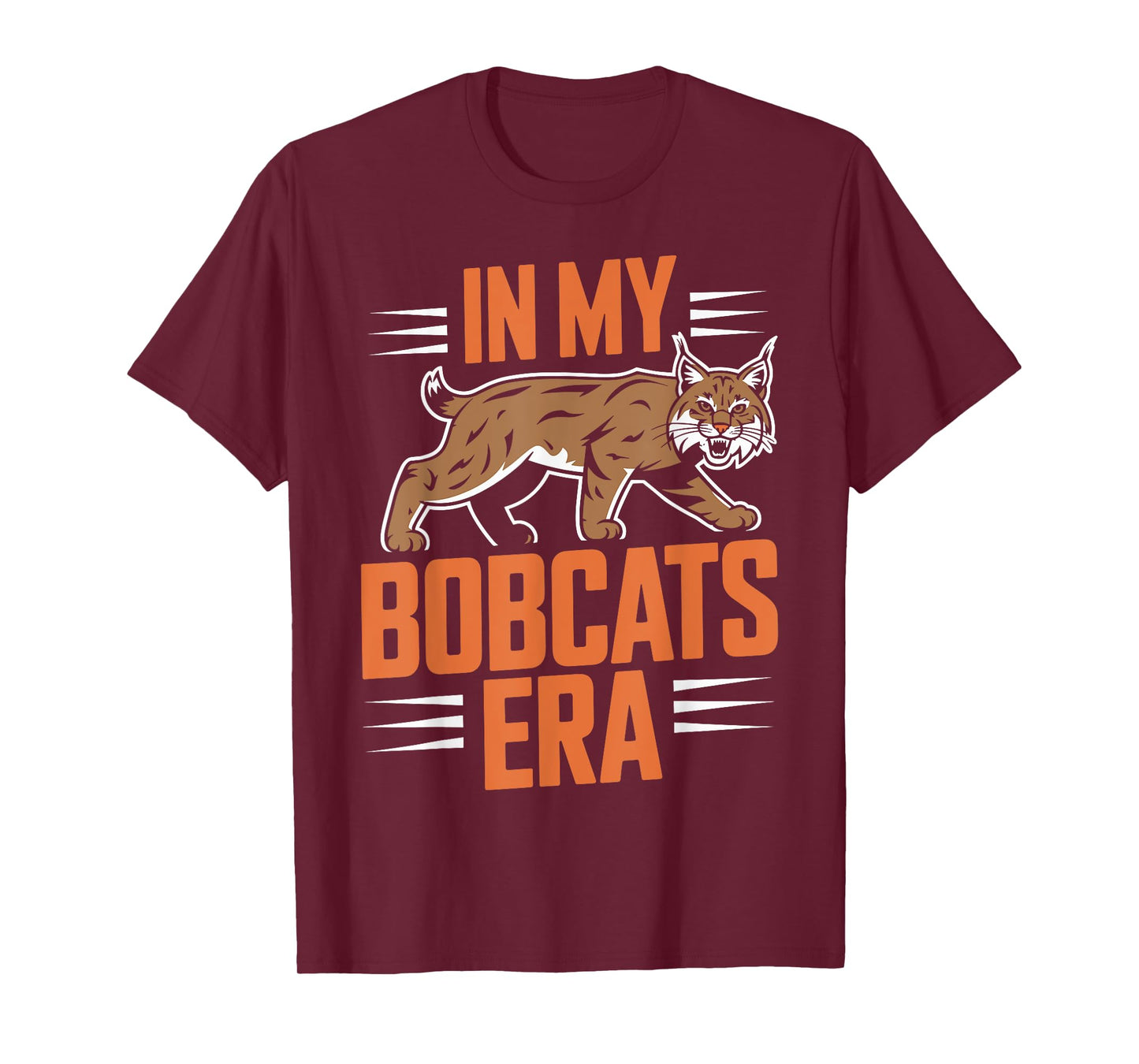 In My Bobcats Era School Spirit Team Pride Mascot T-Shirt