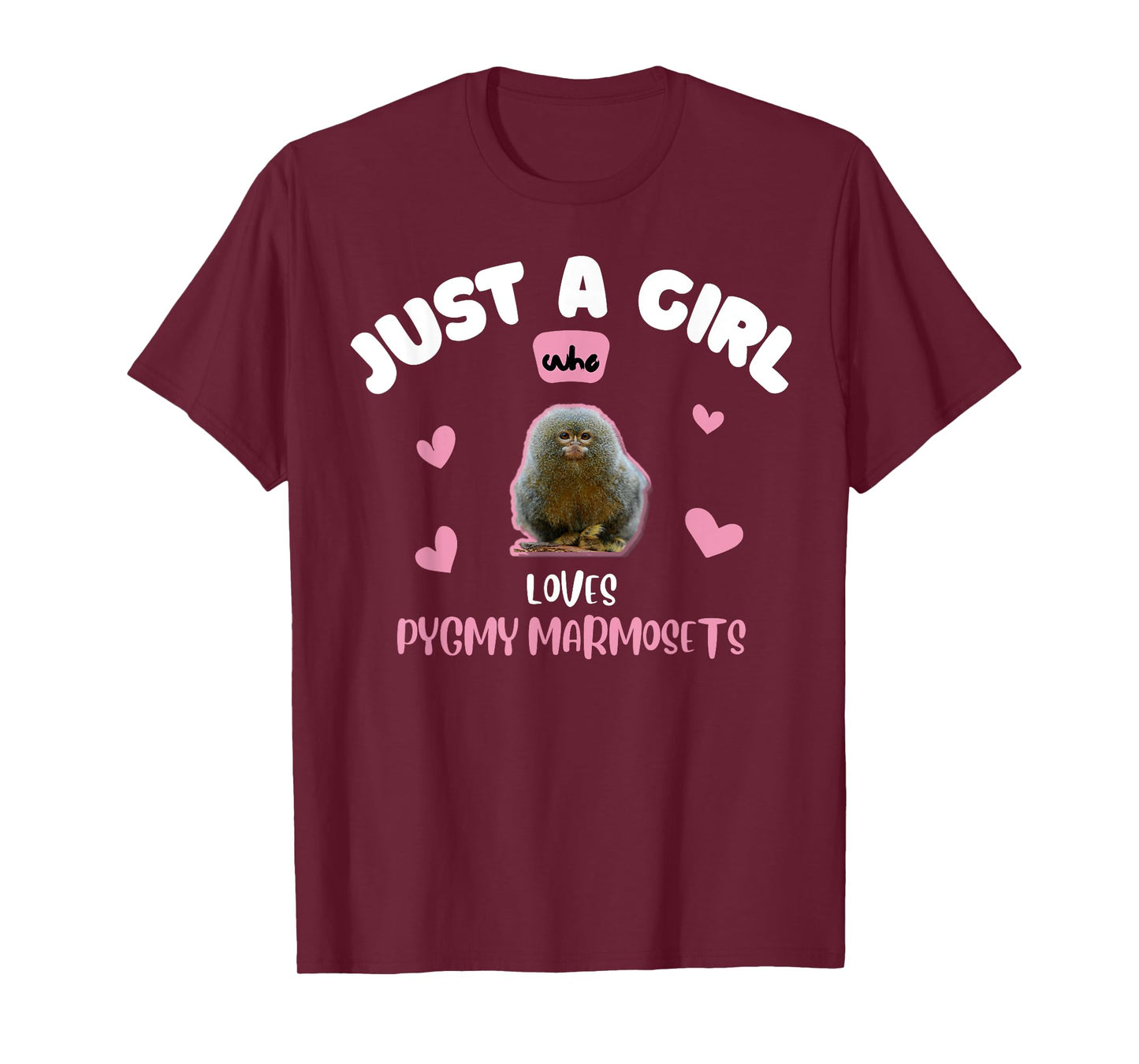 Pygmy Marmoset Girls Women Kids T-Shirt