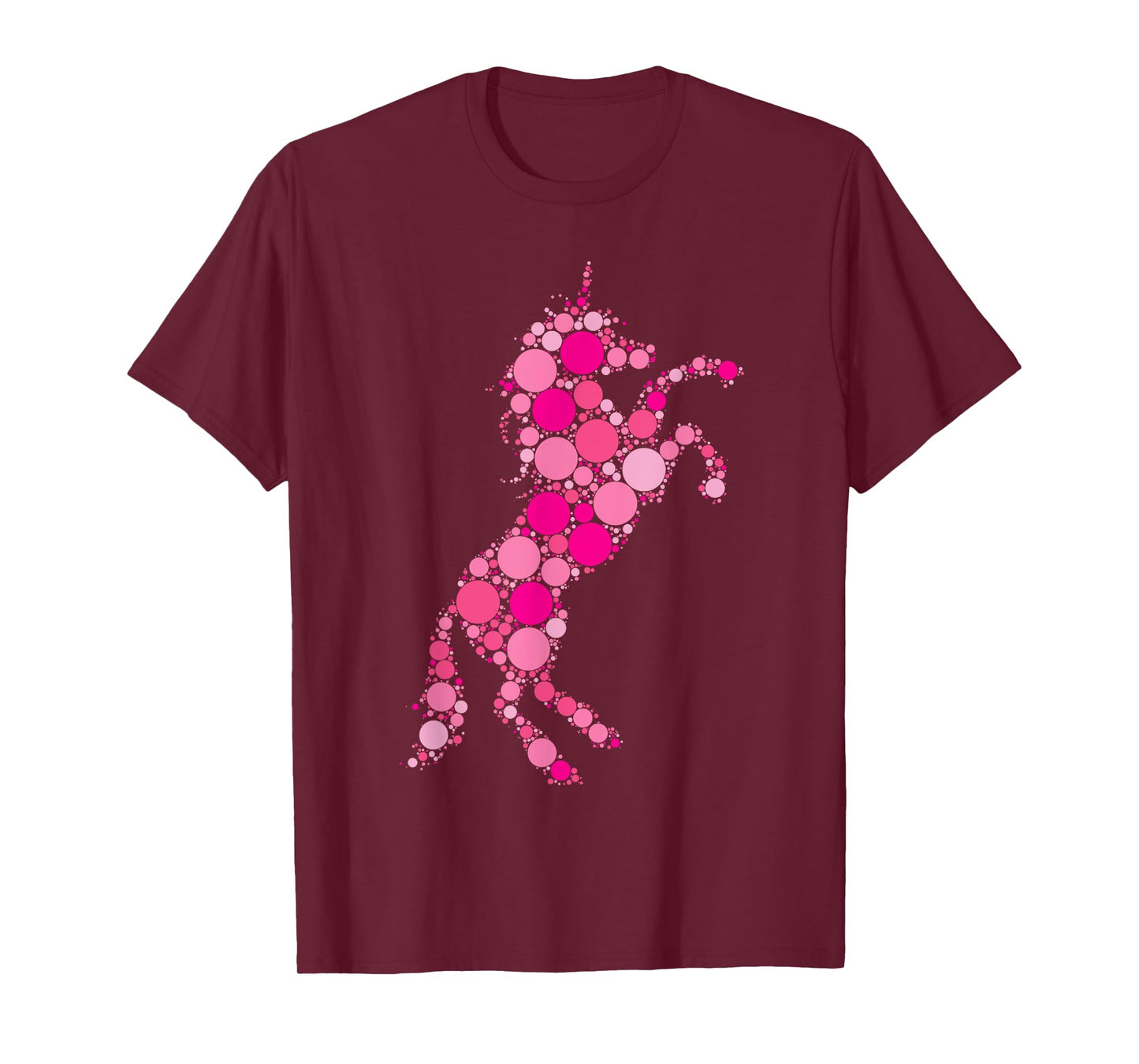 Pink Polka Dot Unicorn International Dot Day T-Shirt