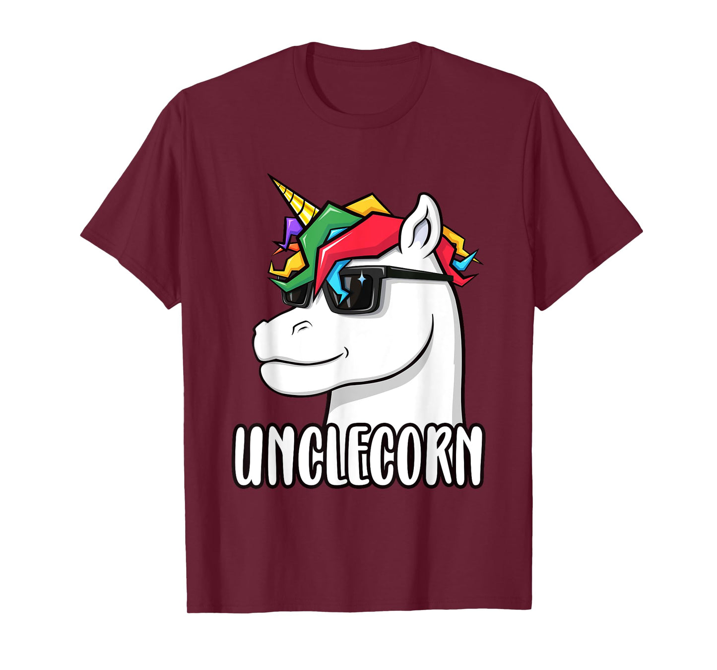 Unclecorn - Unicorn Uncle - Funny Birthday Gift T-Shirt