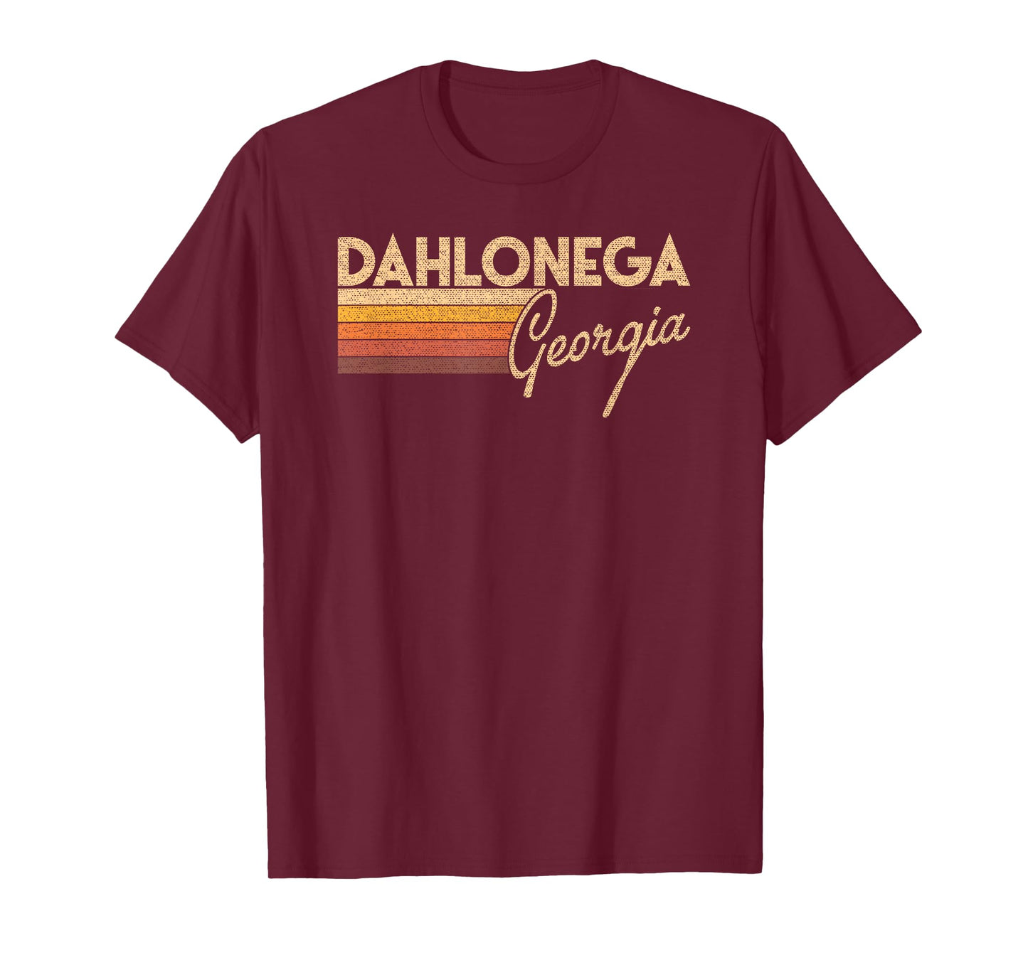 80s Style Dahlonega Georgia T-Shirt T-Shirt