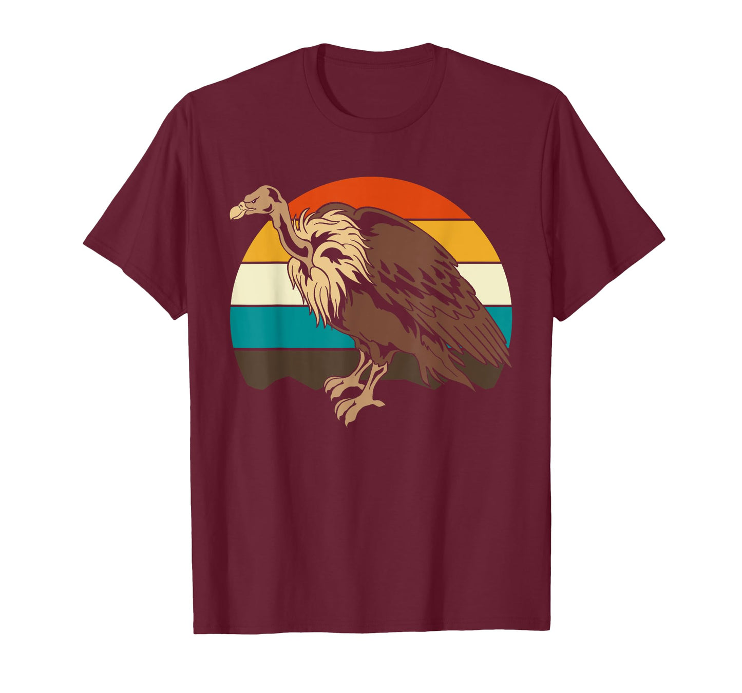 Retro Scavenger Turkey Vulture Bird Animal Carrion Vulture T-Shirt