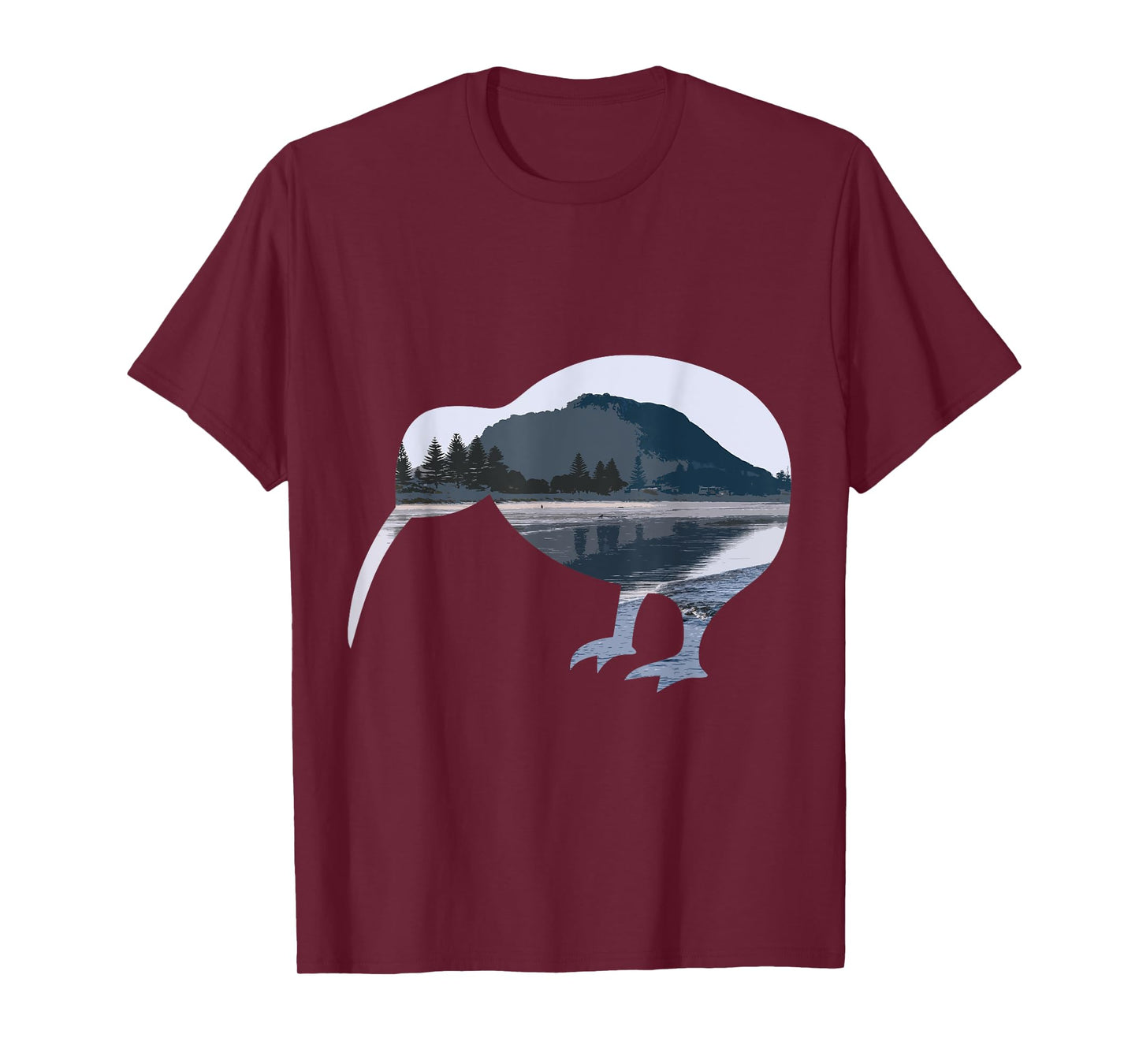 Mount Maunganui Tshirt Tauranga Kiwi Bird T-Shirt