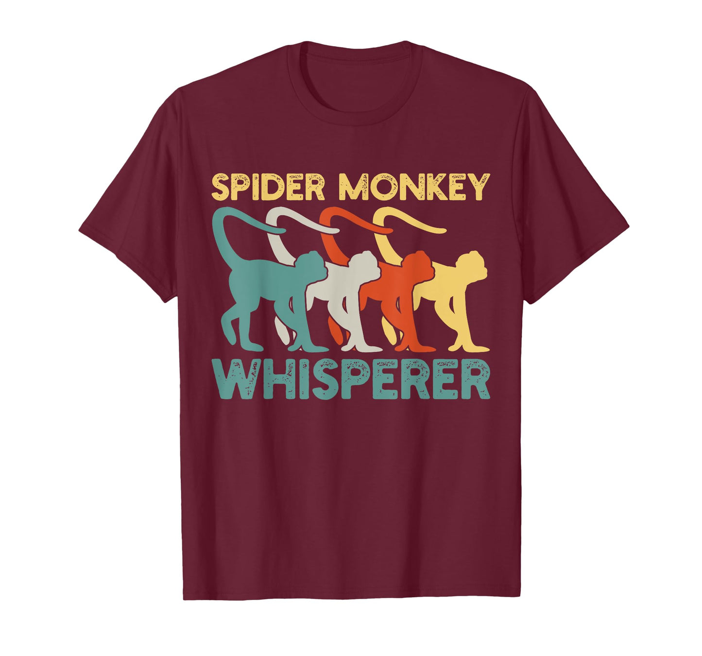 Spider Monkey Retro Vintage T-Shirt