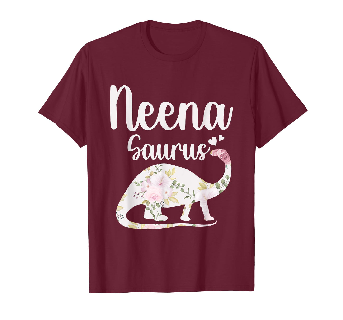 Neena Saurus Grandma Mother's Day Thanksgiving Christmas T-Shirt