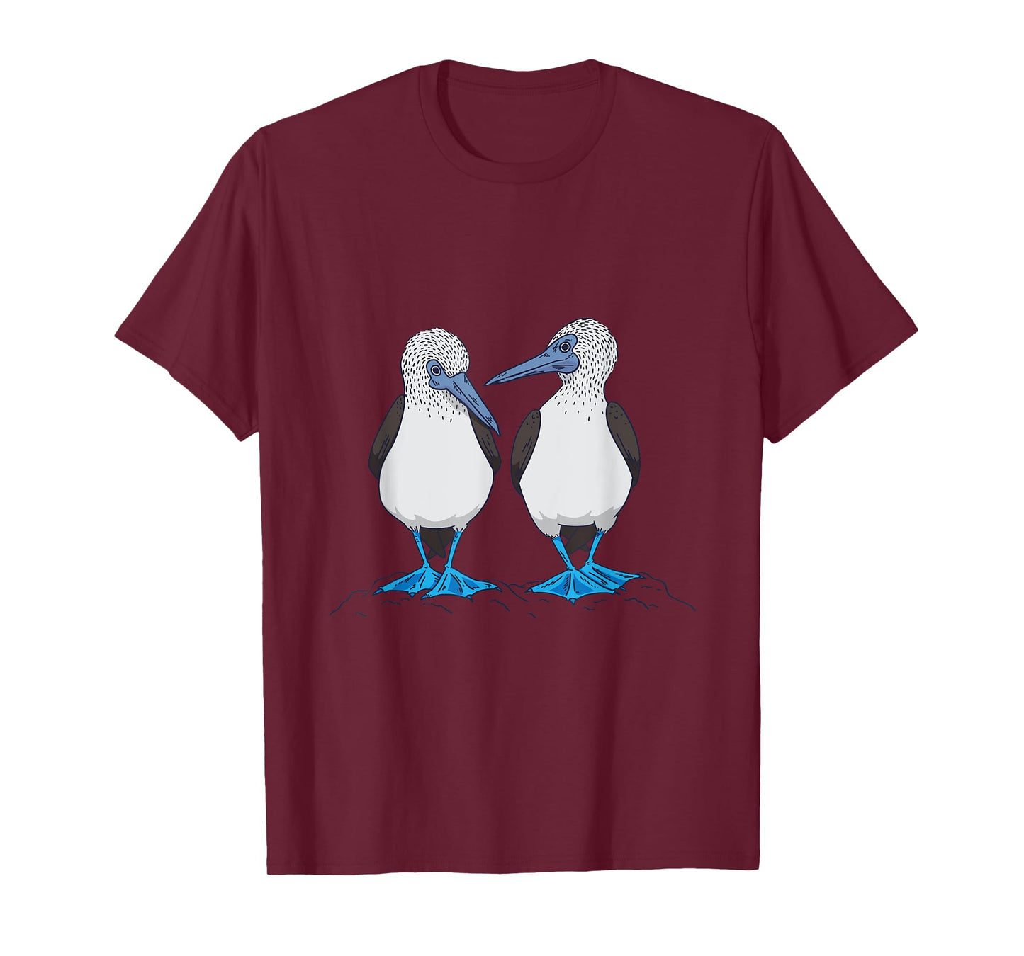 Funny Blue-footed Booby Dancing Seabird Trendy T-Shirt