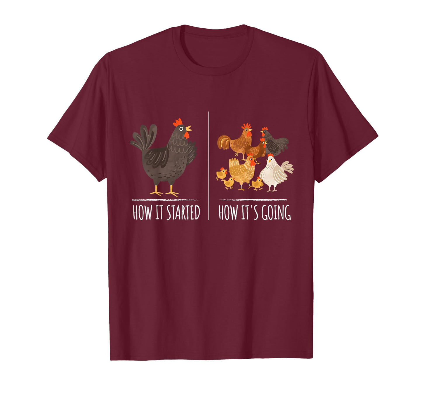 Chicken Meme Shirt Farm Hen Pun Apparel for Chicken Lovers T-Shirt